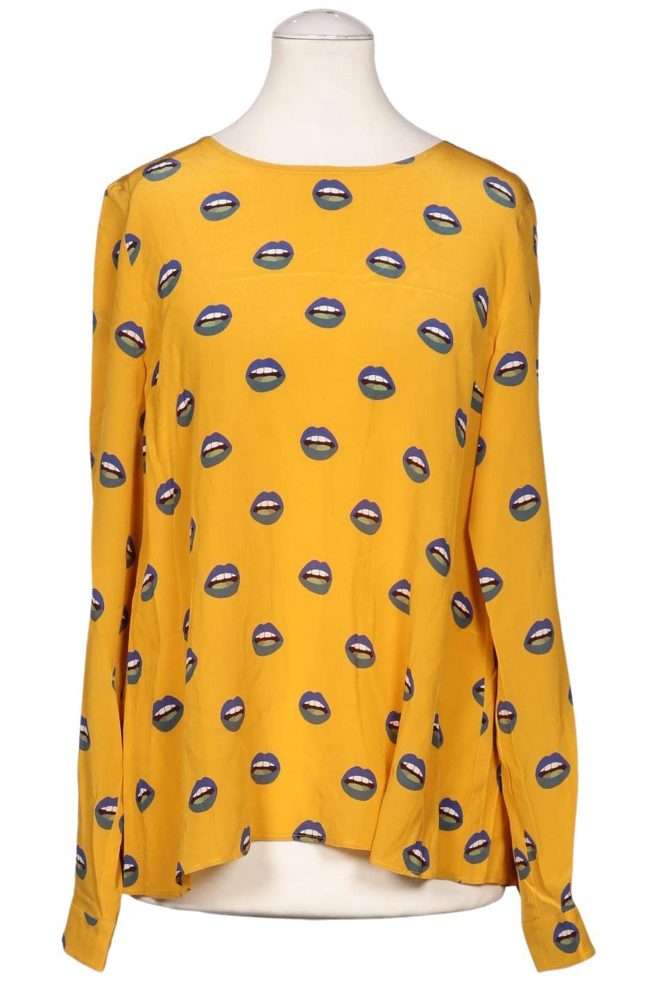 

odeeh Damen Bluse, gelb, Gr. 36