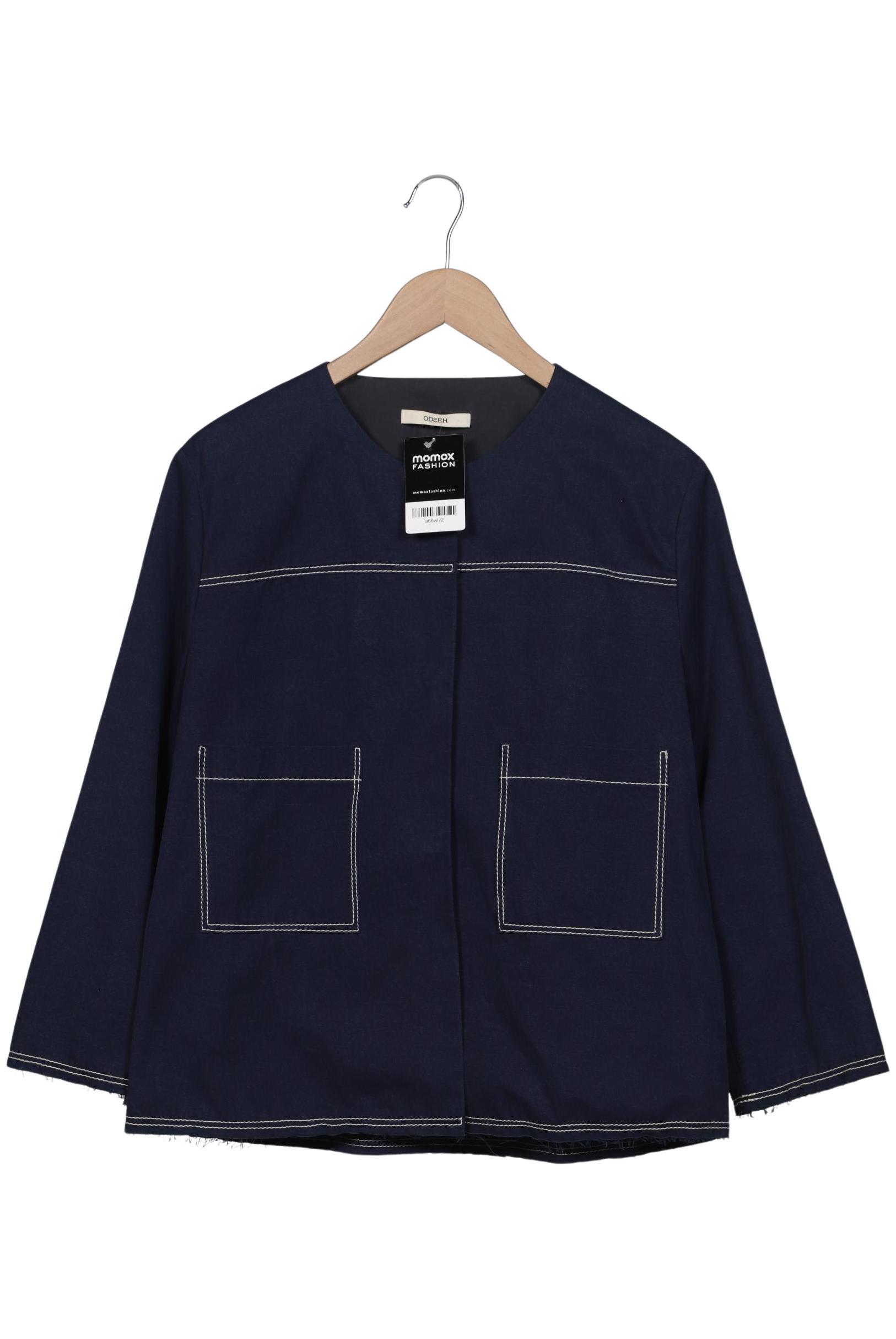 

odeeh Damen Jacke, marineblau, Gr. 42