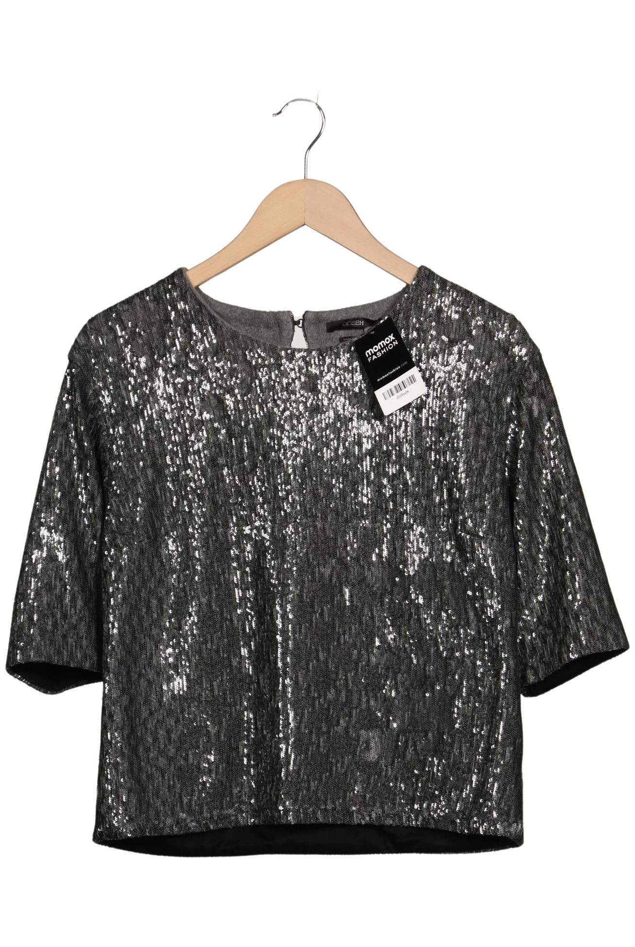 

odeeh Damen Pullover, grau, Gr. 38