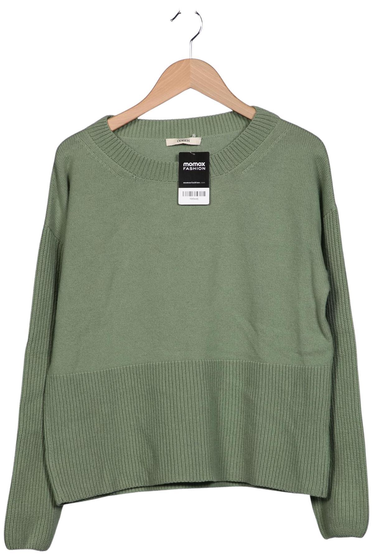 

odeeh Damen Pullover, grün, Gr. 42