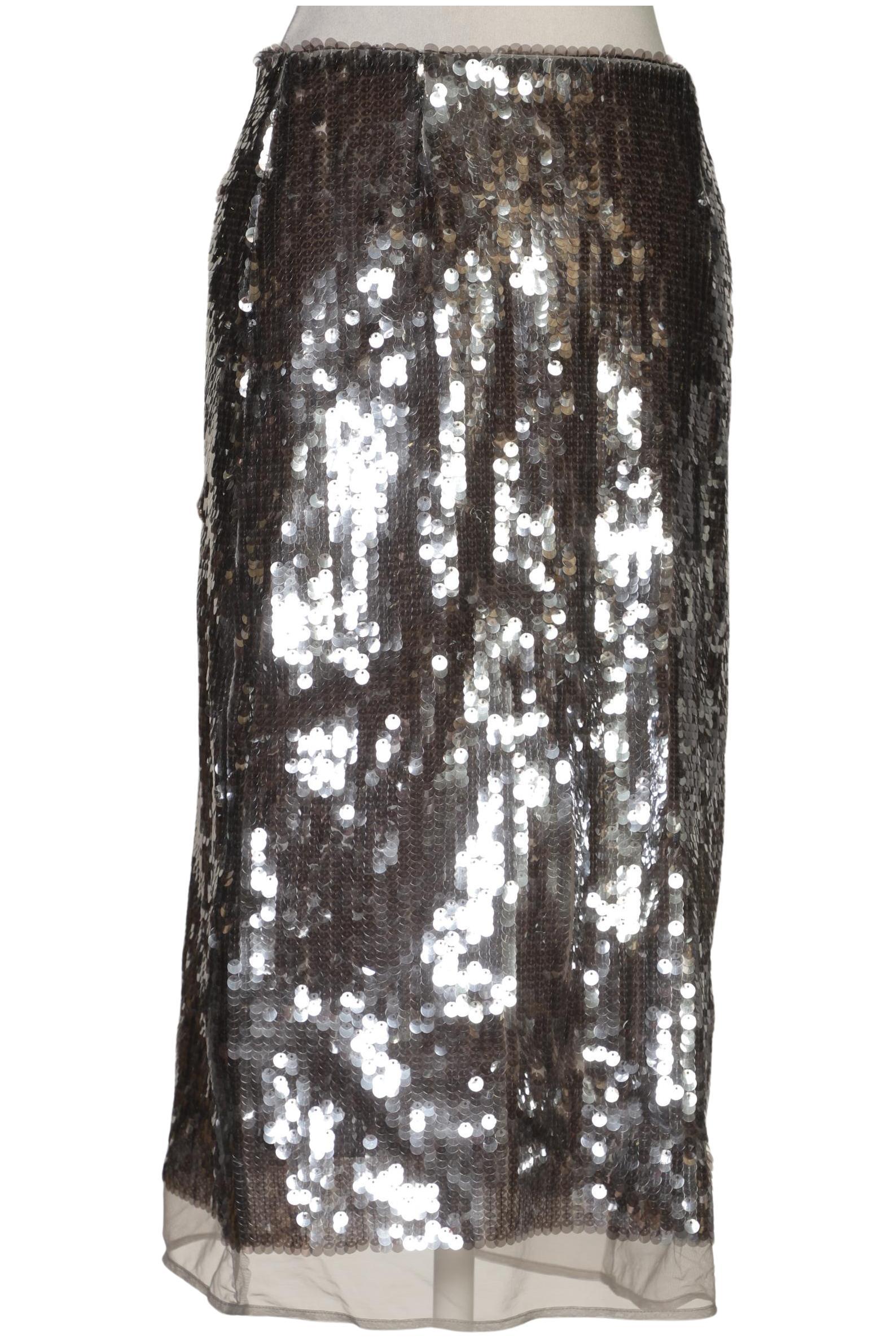 

odeeh Damen Rock, grau, Gr. 34