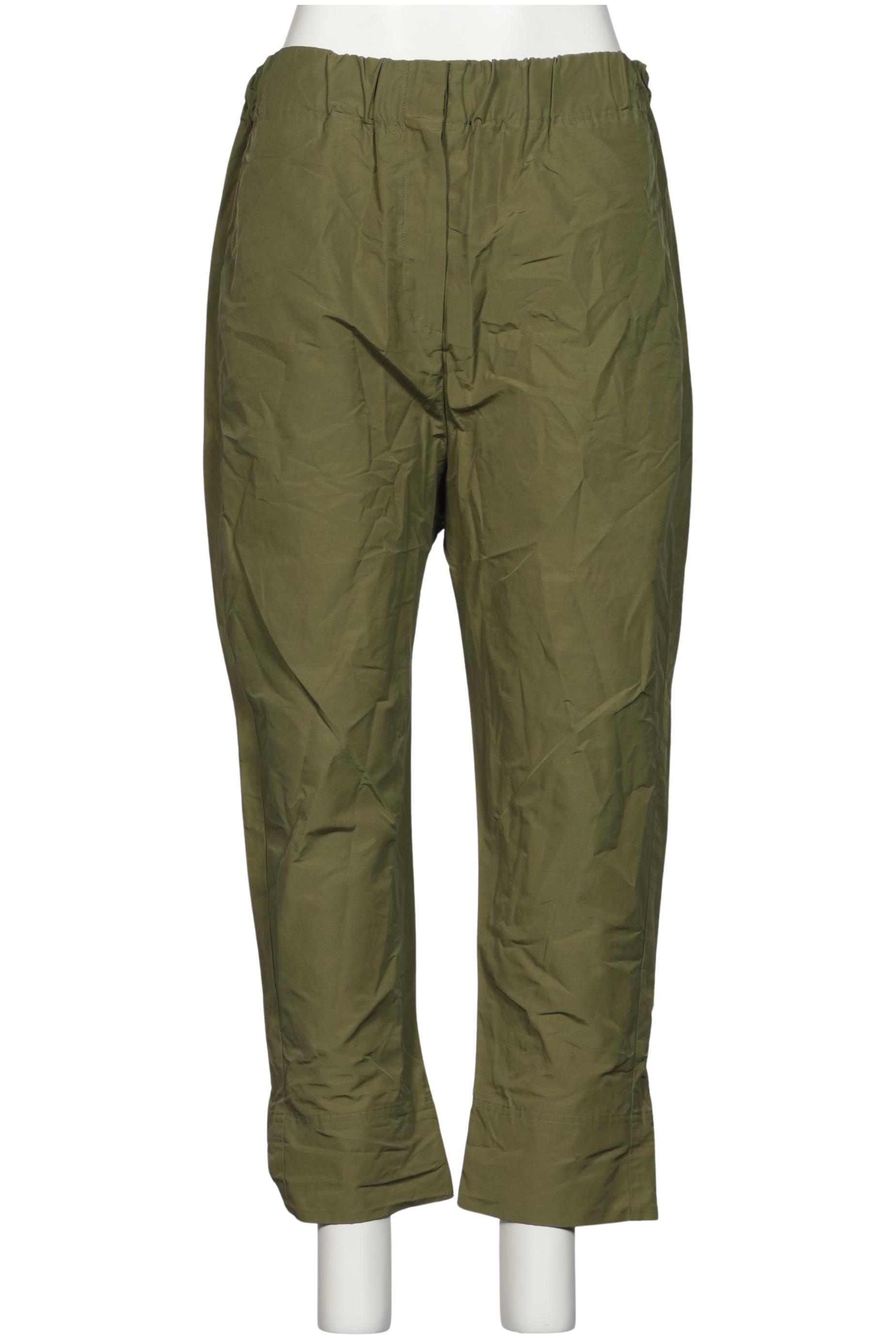 

odeeh Damen Stoffhose, grün, Gr. 42