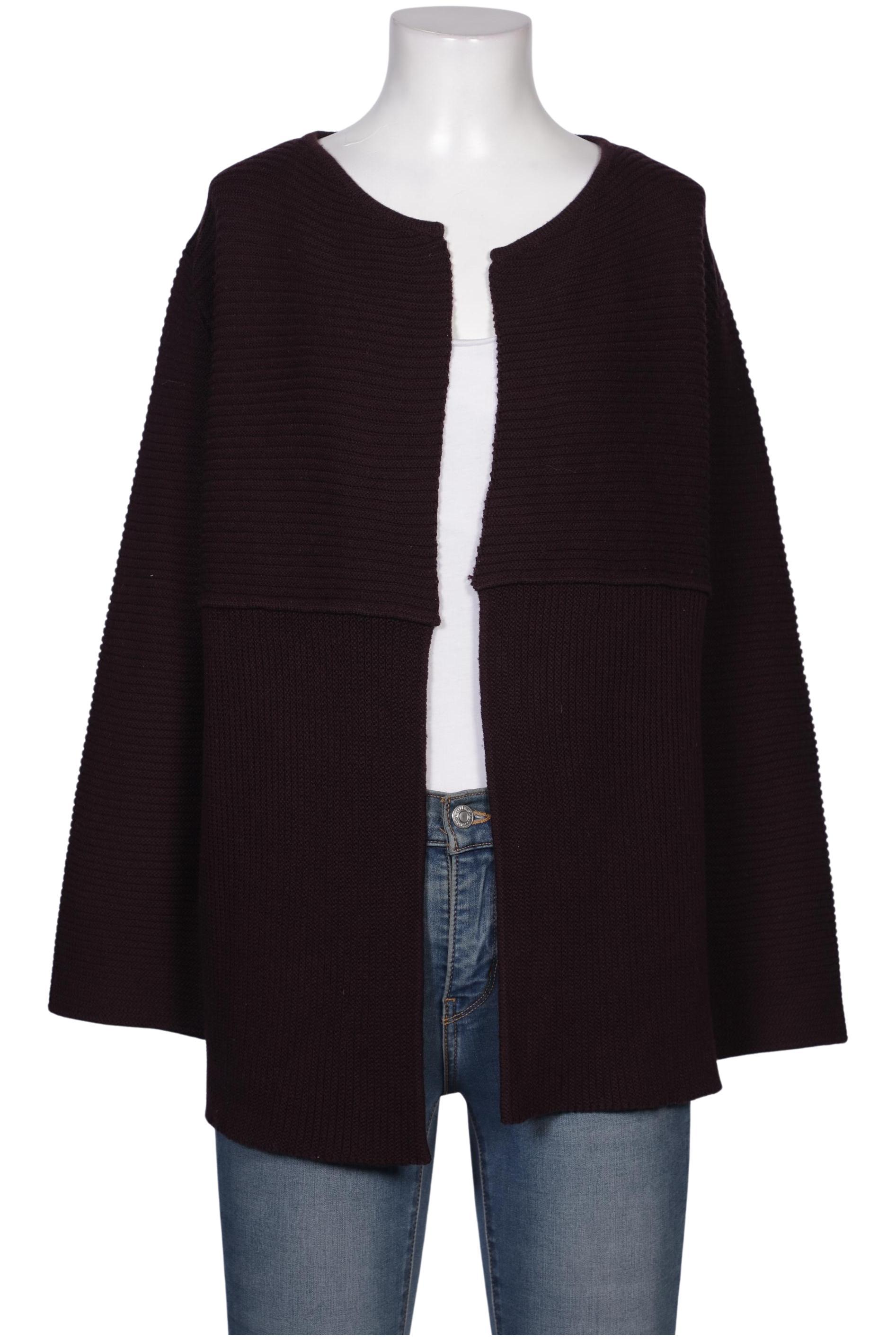 

odeeh Damen Strickjacke, bordeaux, Gr. 36