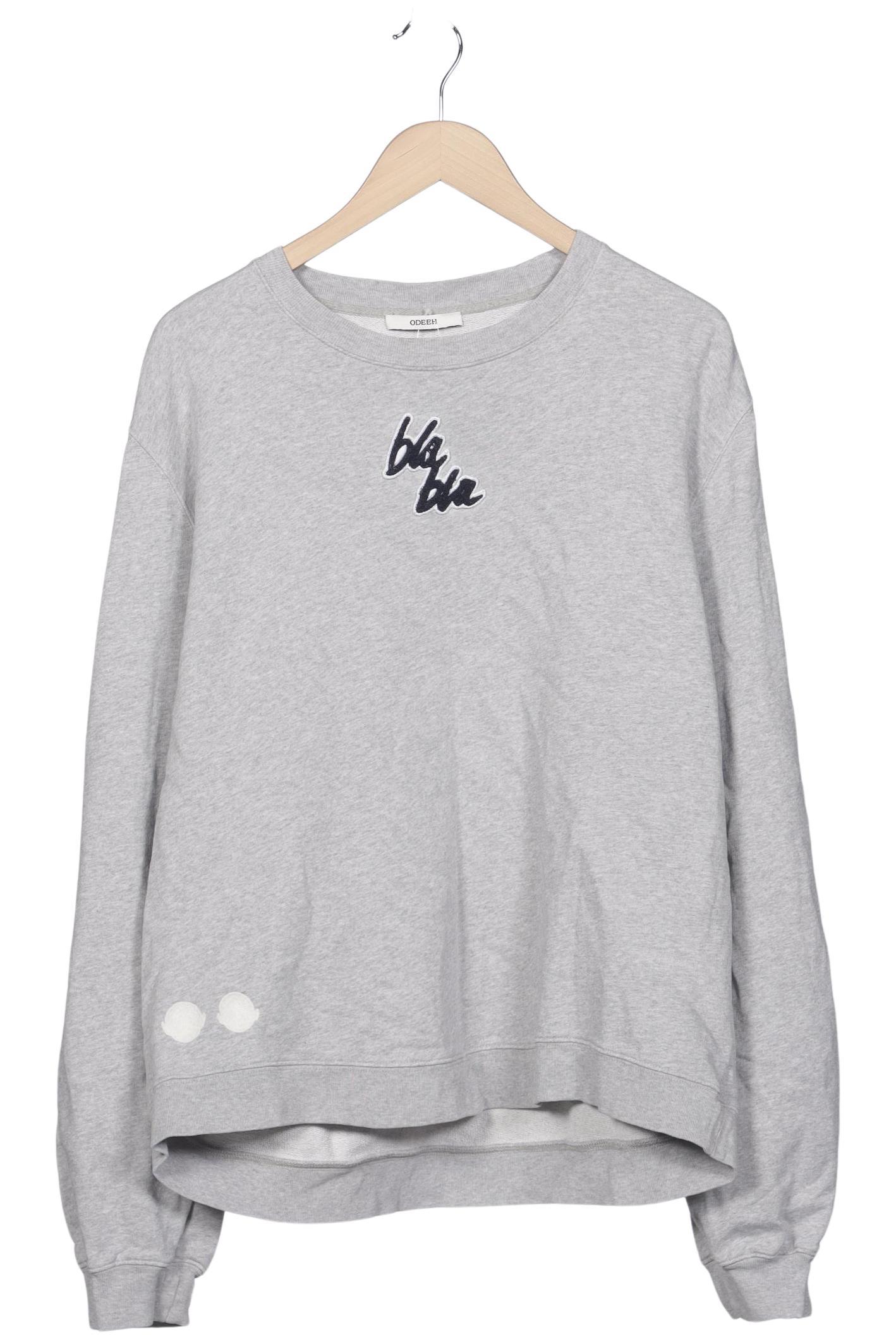 

odeeh Damen Sweatshirt, grau, Gr. 46