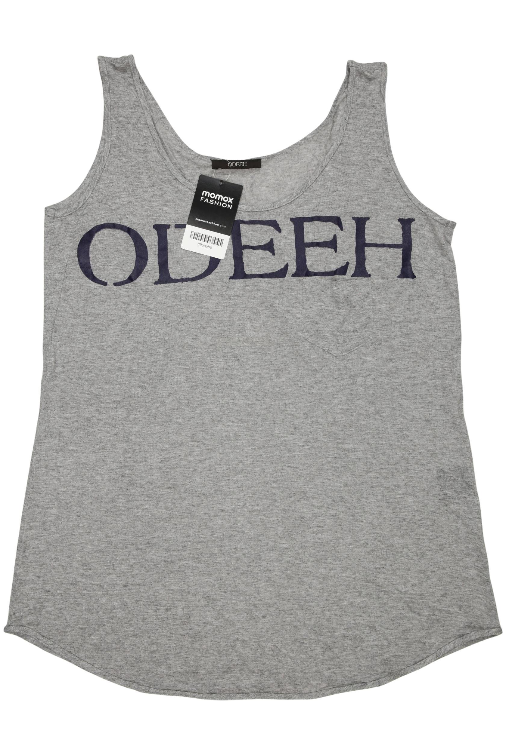 

odeeh Damen Top, grau, Gr. 38