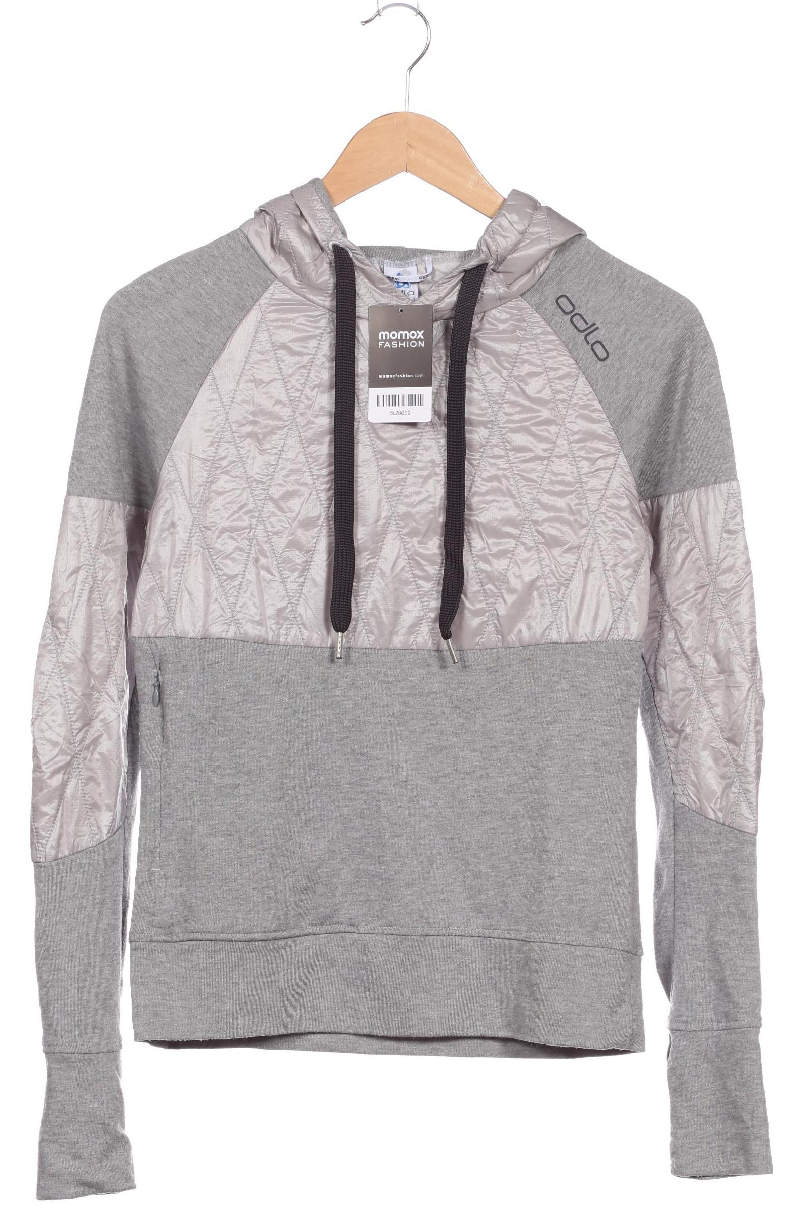 

Odlo Damen Kapuzenpullover, grau, Gr. 36