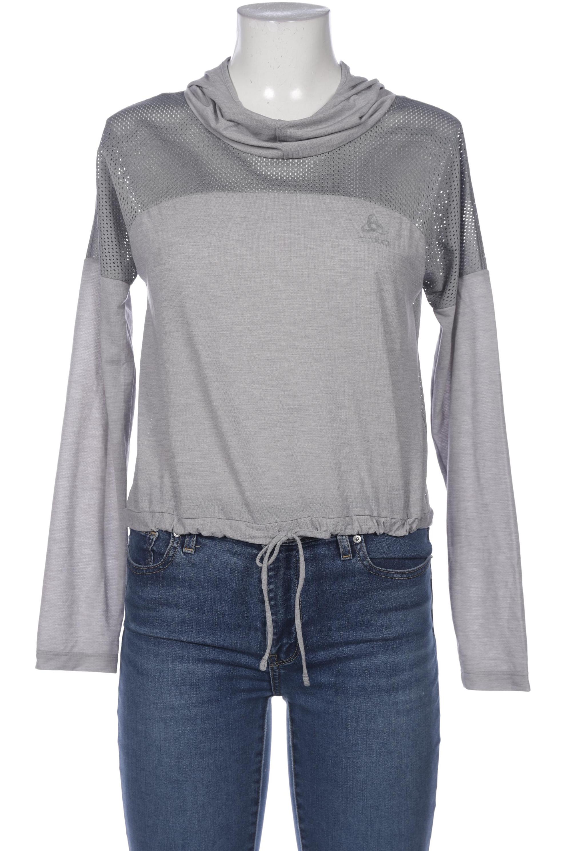 

Odlo Damen Kapuzenpullover, grau, Gr. 36