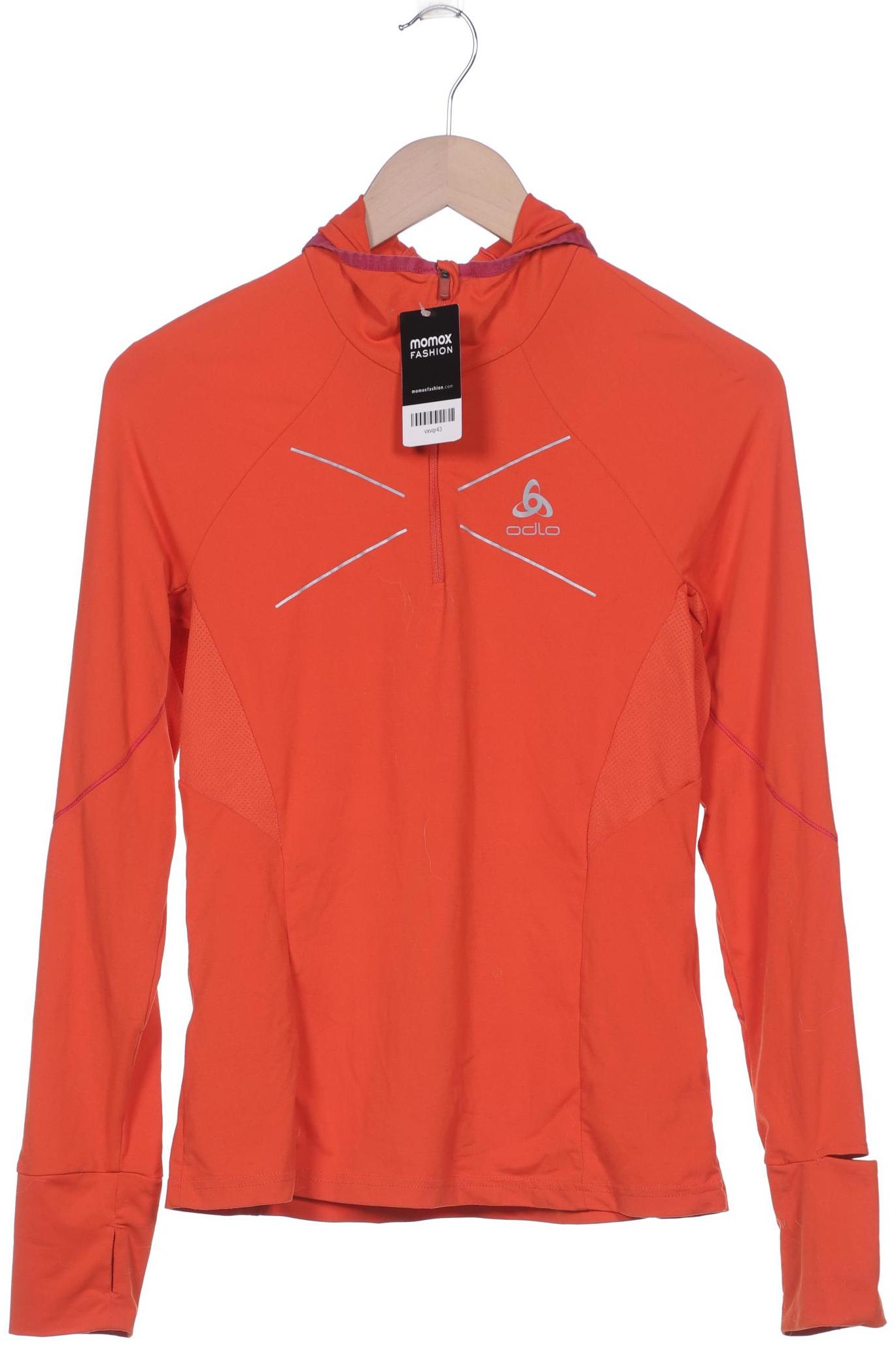 

Odlo Damen Kapuzenpullover, orange, Gr. 36