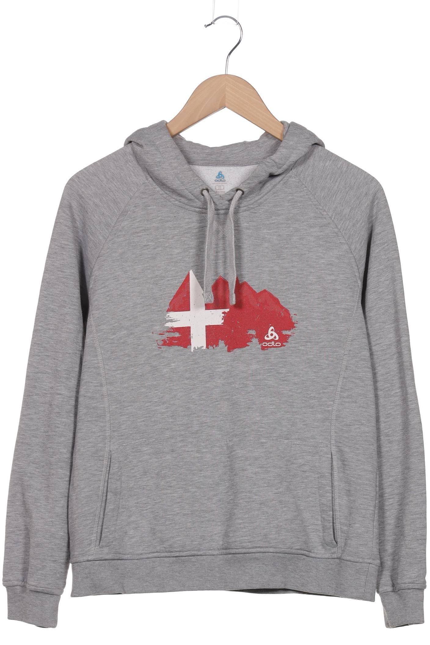 

Odlo Damen Kapuzenpullover, grau, Gr. 38