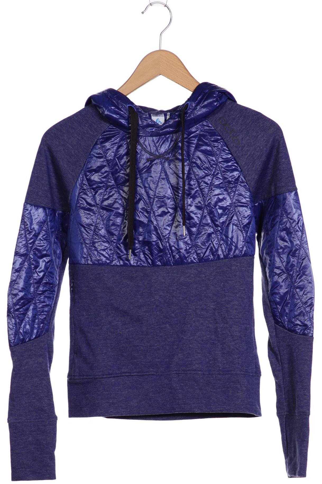 

Odlo Damen Kapuzenpullover, blau, Gr. 34