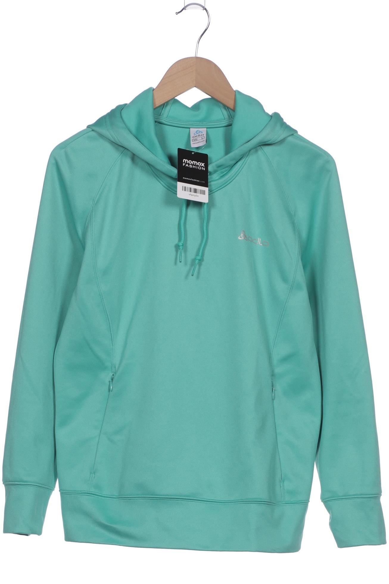 

Odlo Damen Kapuzenpullover, türkis, Gr. 42