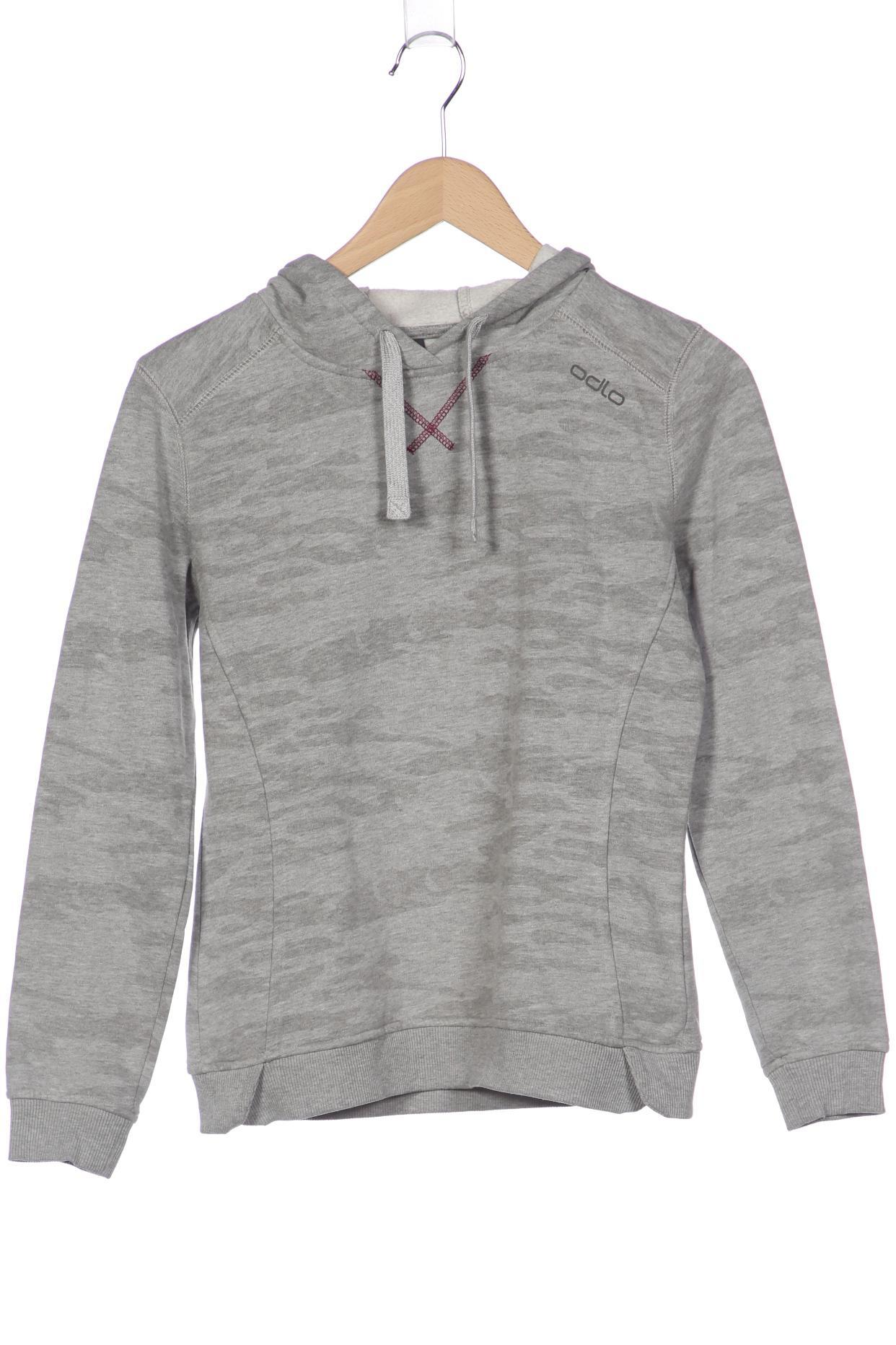 

Odlo Damen Kapuzenpullover, grau, Gr. 36