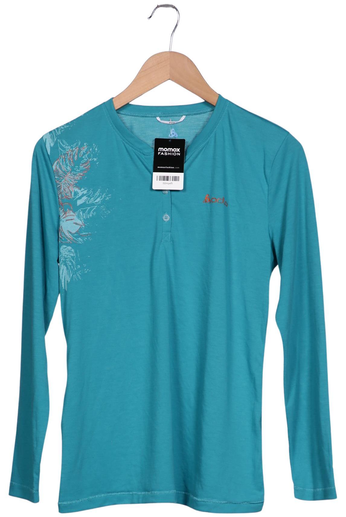 

Odlo Damen Langarmshirt, türkis, Gr. 42
