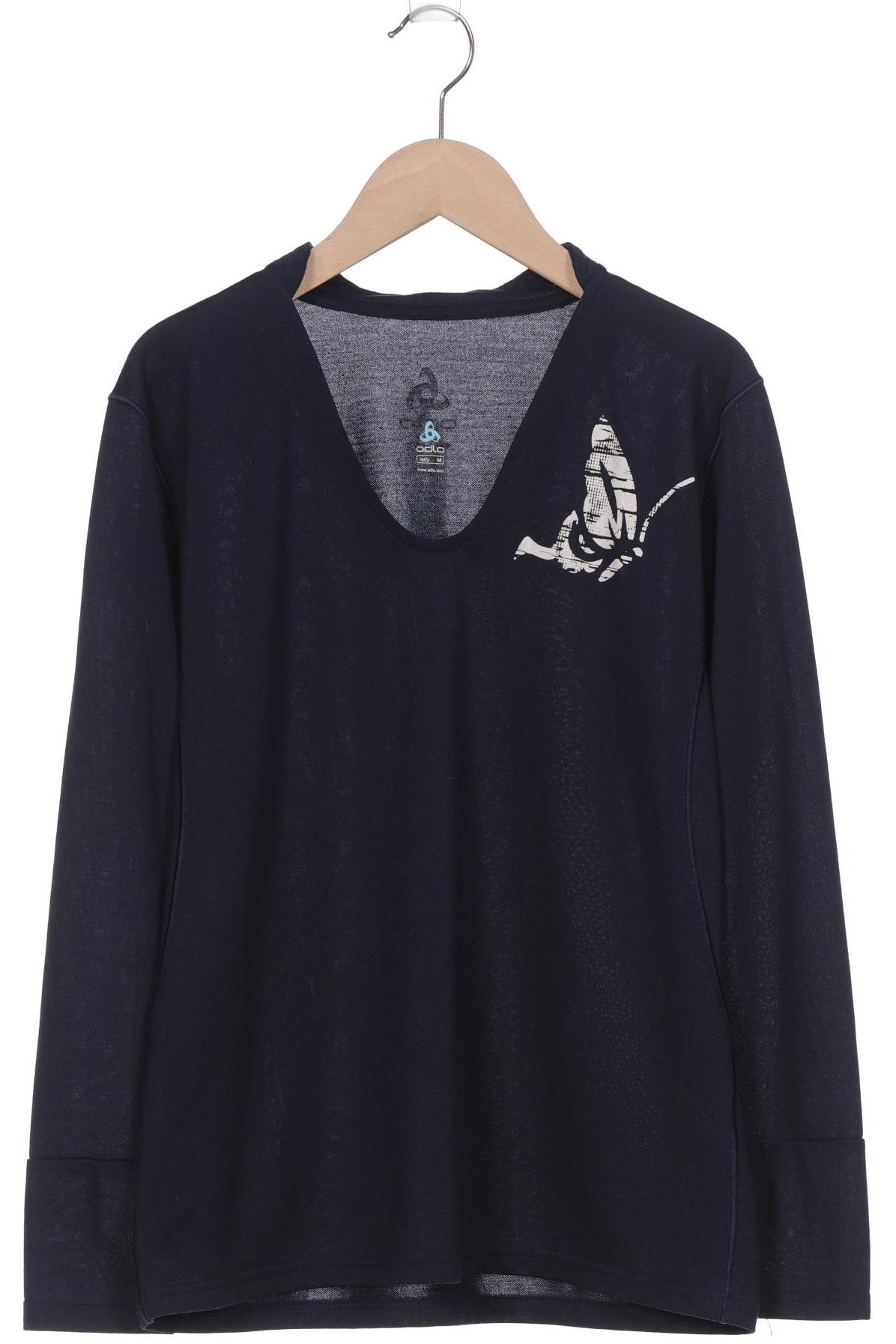 

Odlo Damen Langarmshirt, marineblau, Gr. 38