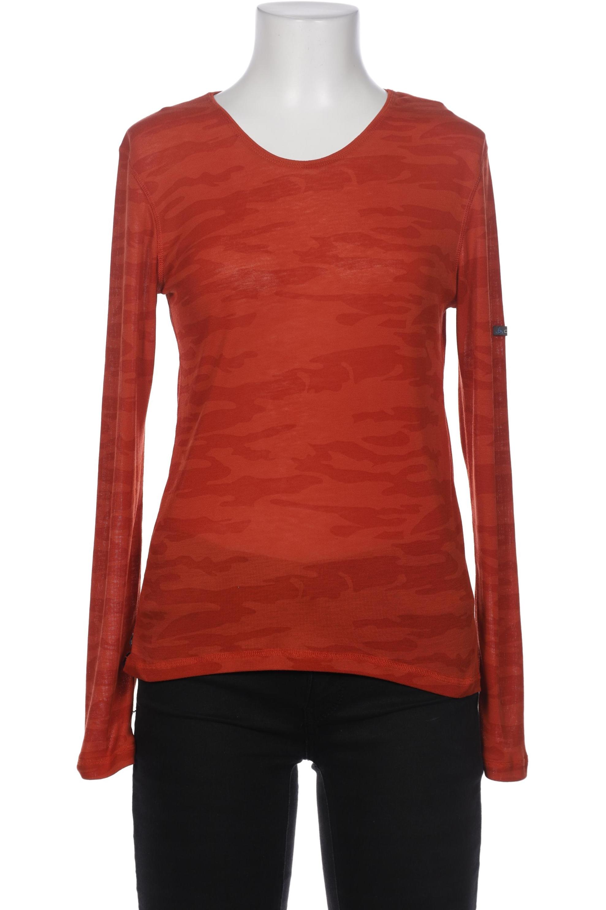 

Odlo Damen Langarmshirt, rot, Gr. 34