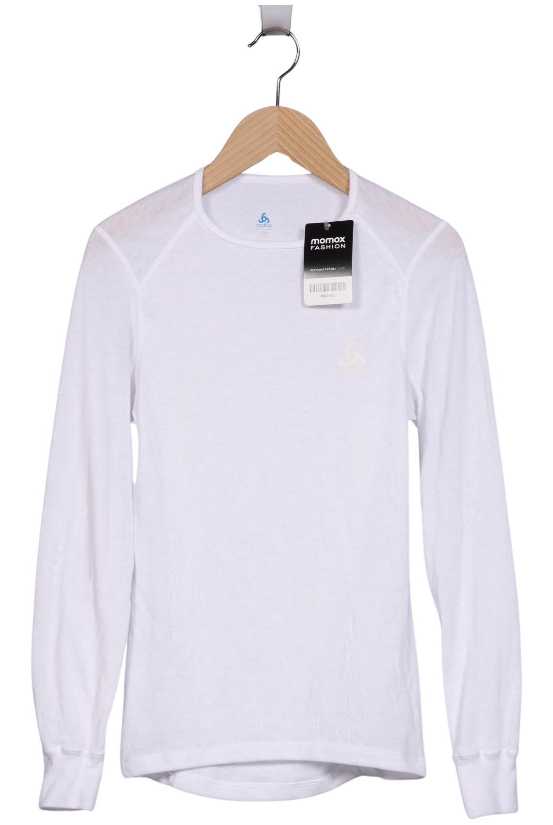 

Odlo Damen Langarmshirt, weiß, Gr. 34