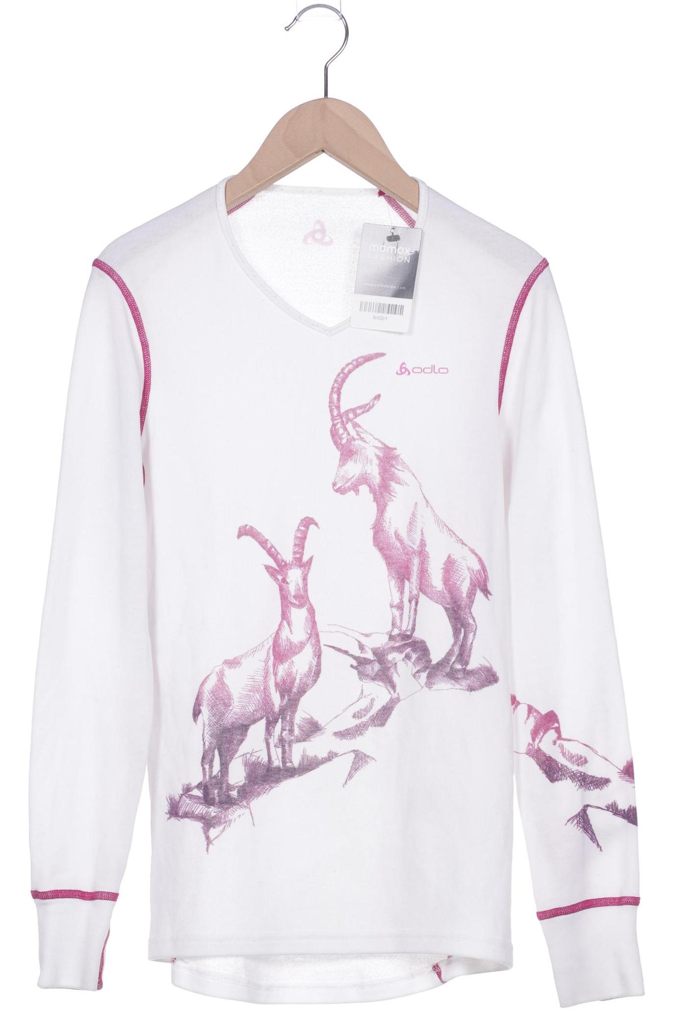 

Odlo Damen Langarmshirt, weiß, Gr. 38