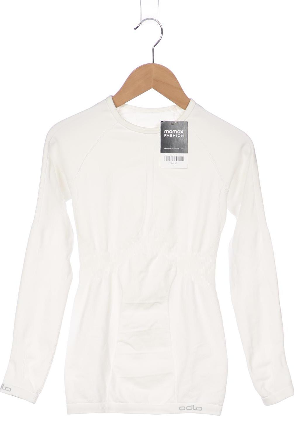 

Odlo Damen Langarmshirt, weiß, Gr. 36
