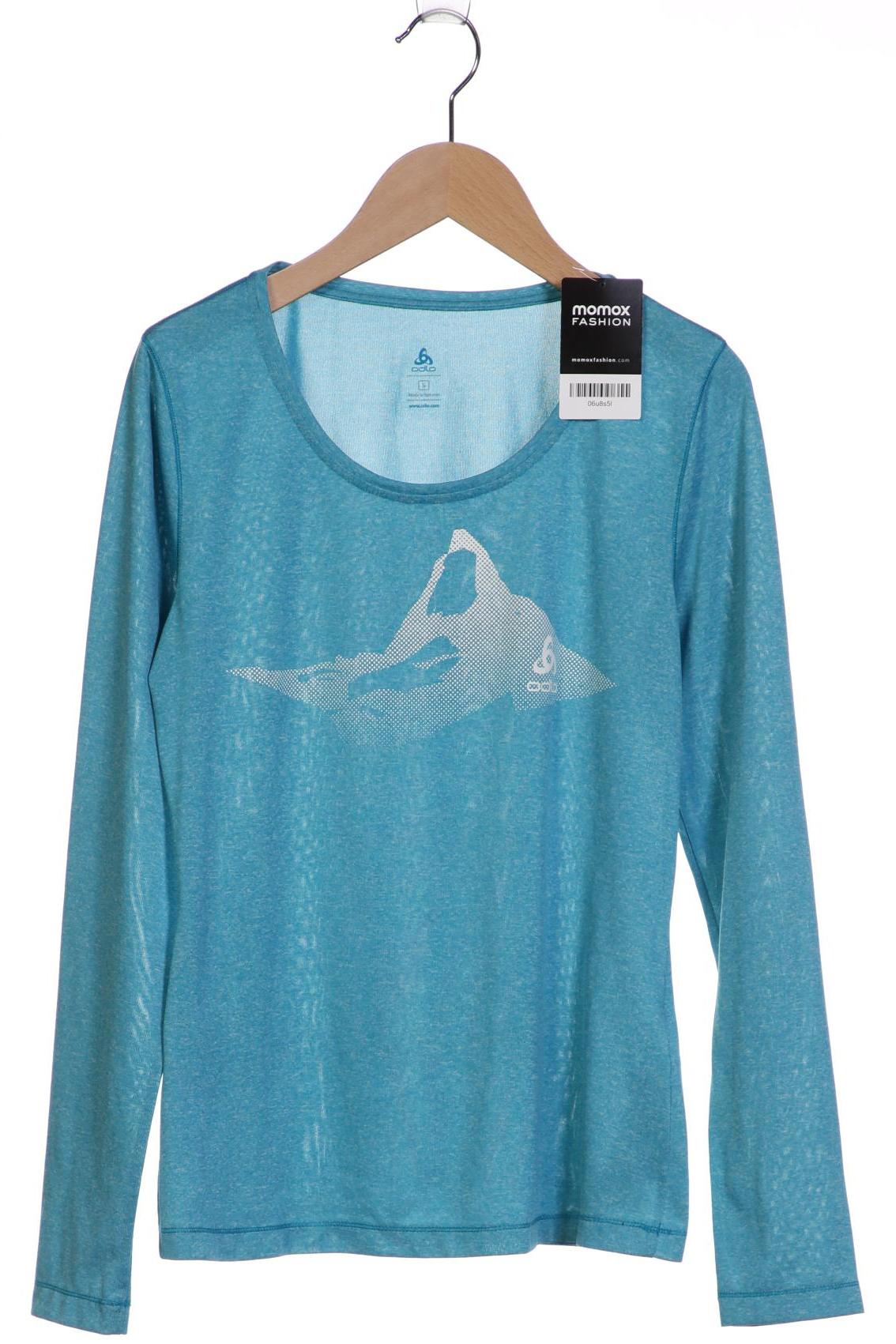 

Odlo Damen Langarmshirt, türkis, Gr. 36