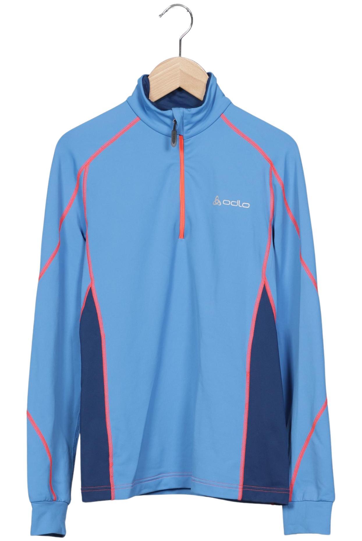 

Odlo Damen Langarmshirt, blau, Gr. 34