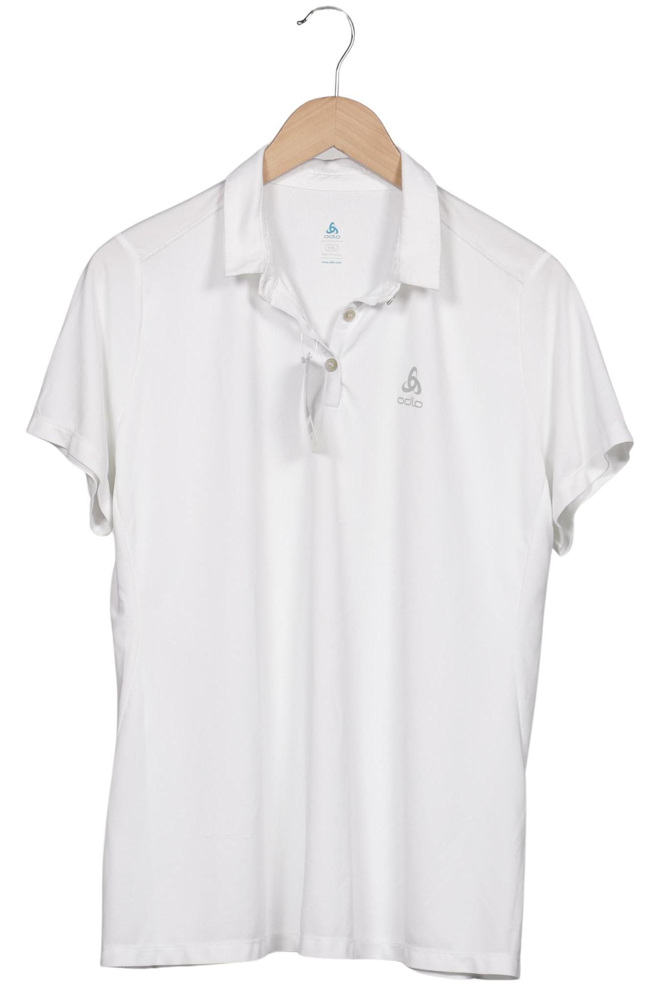 

Odlo Damen Poloshirt, weiß, Gr. 46