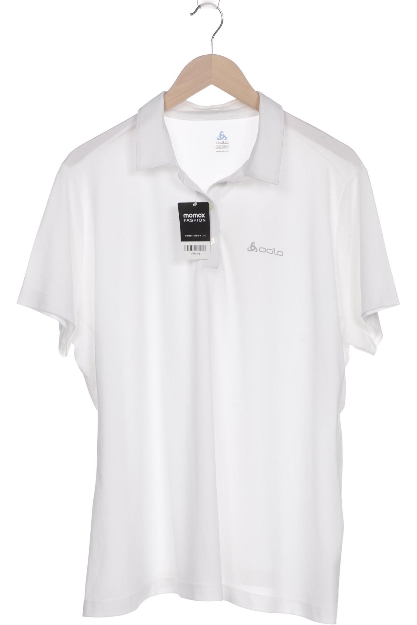 

Odlo Damen Poloshirt, weiß, Gr. 48