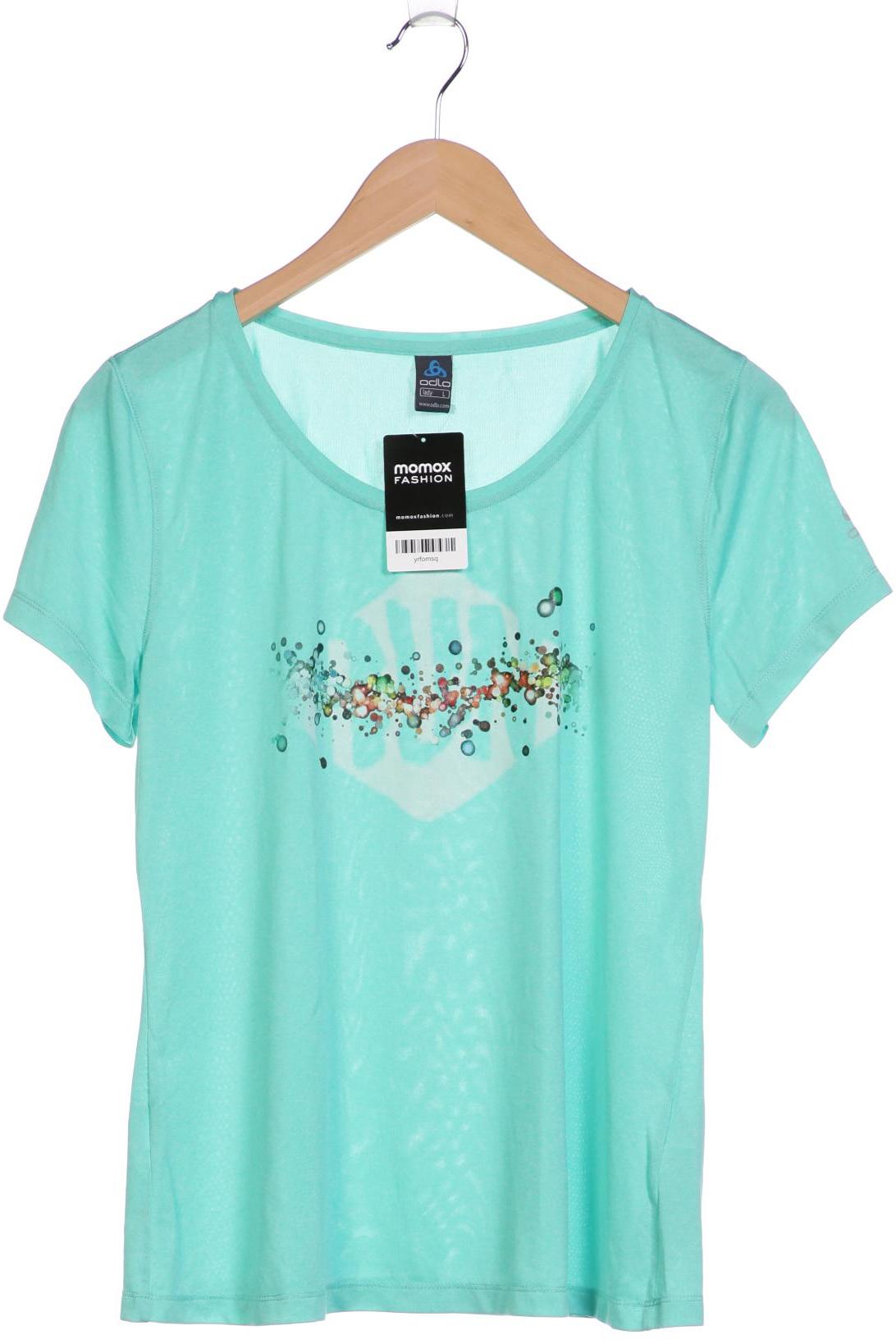 

Odlo Damen T-Shirt, türkis, Gr. 42