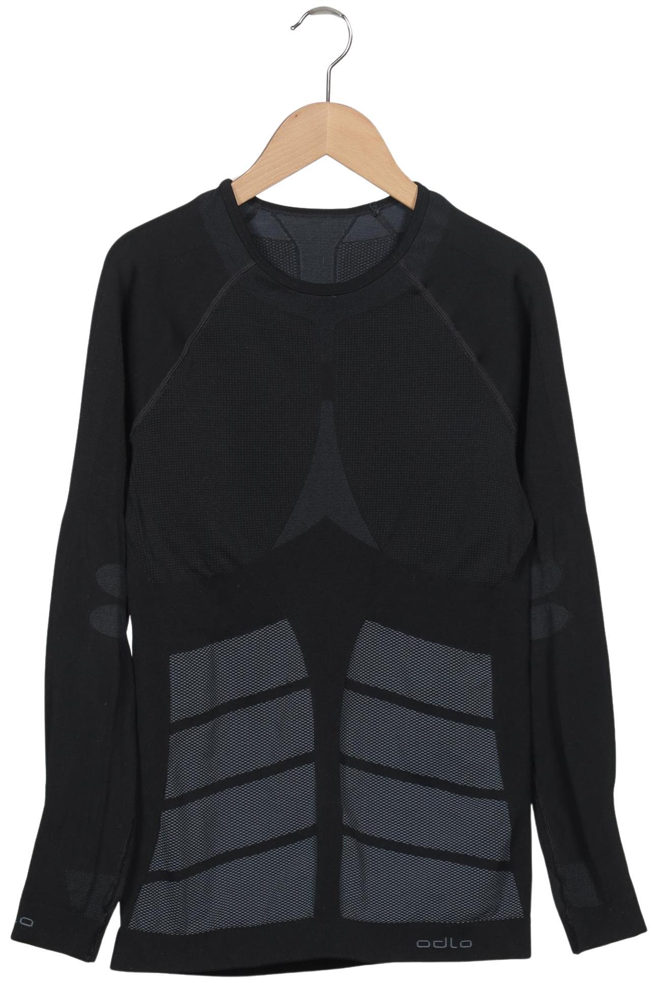 Thumbnail - Odlo Herren Langarmshirt, schwarz, Gr. 52