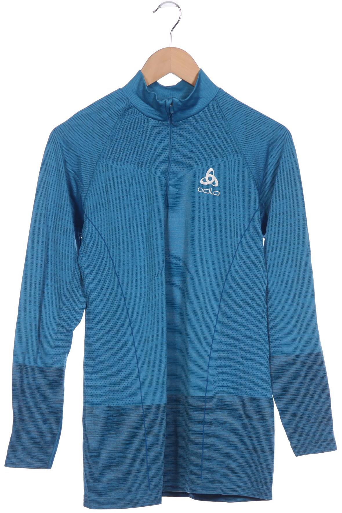 

Odlo Herren Langarmshirt, blau, Gr. 48