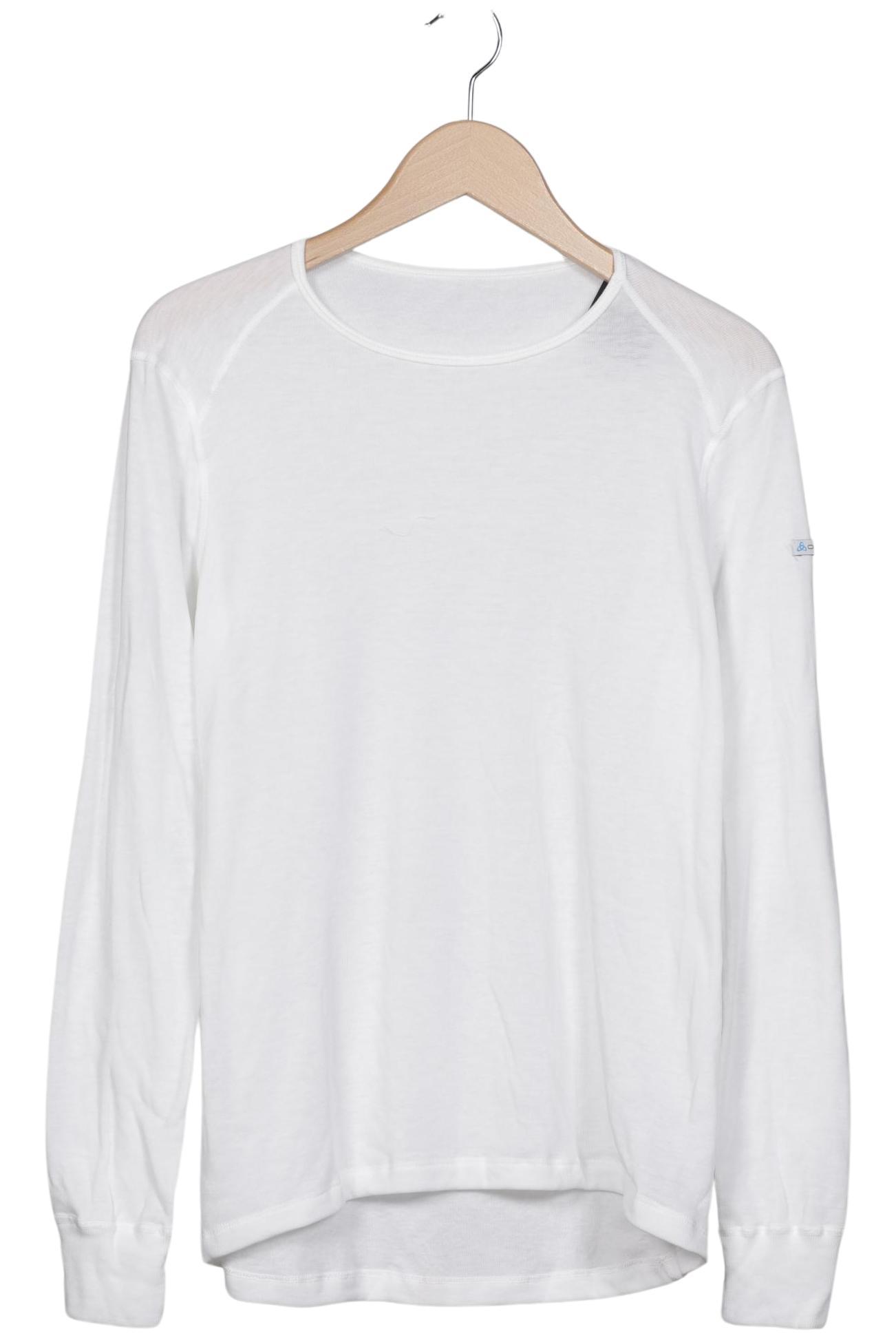 

Odlo Herren Langarmshirt, weiß, Gr. 54