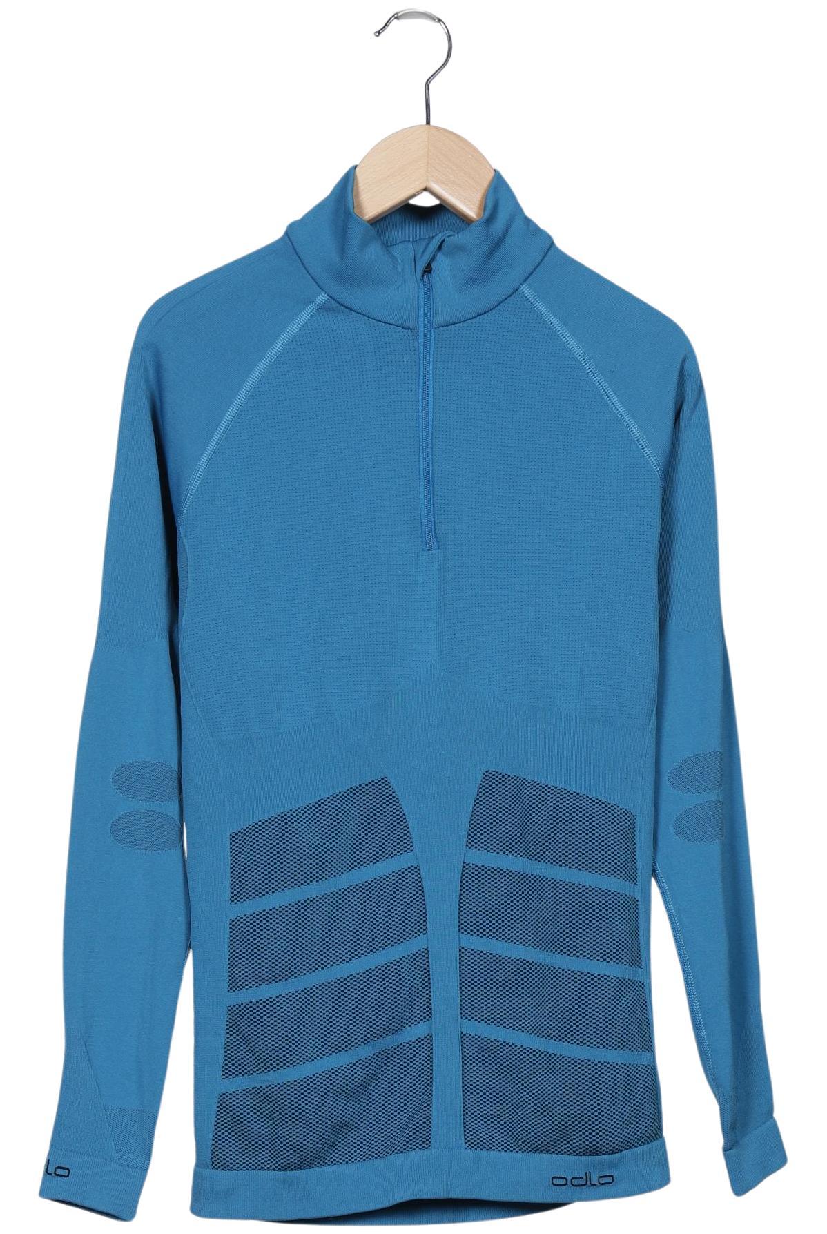 

Odlo Herren Langarmshirt, blau, Gr. 52