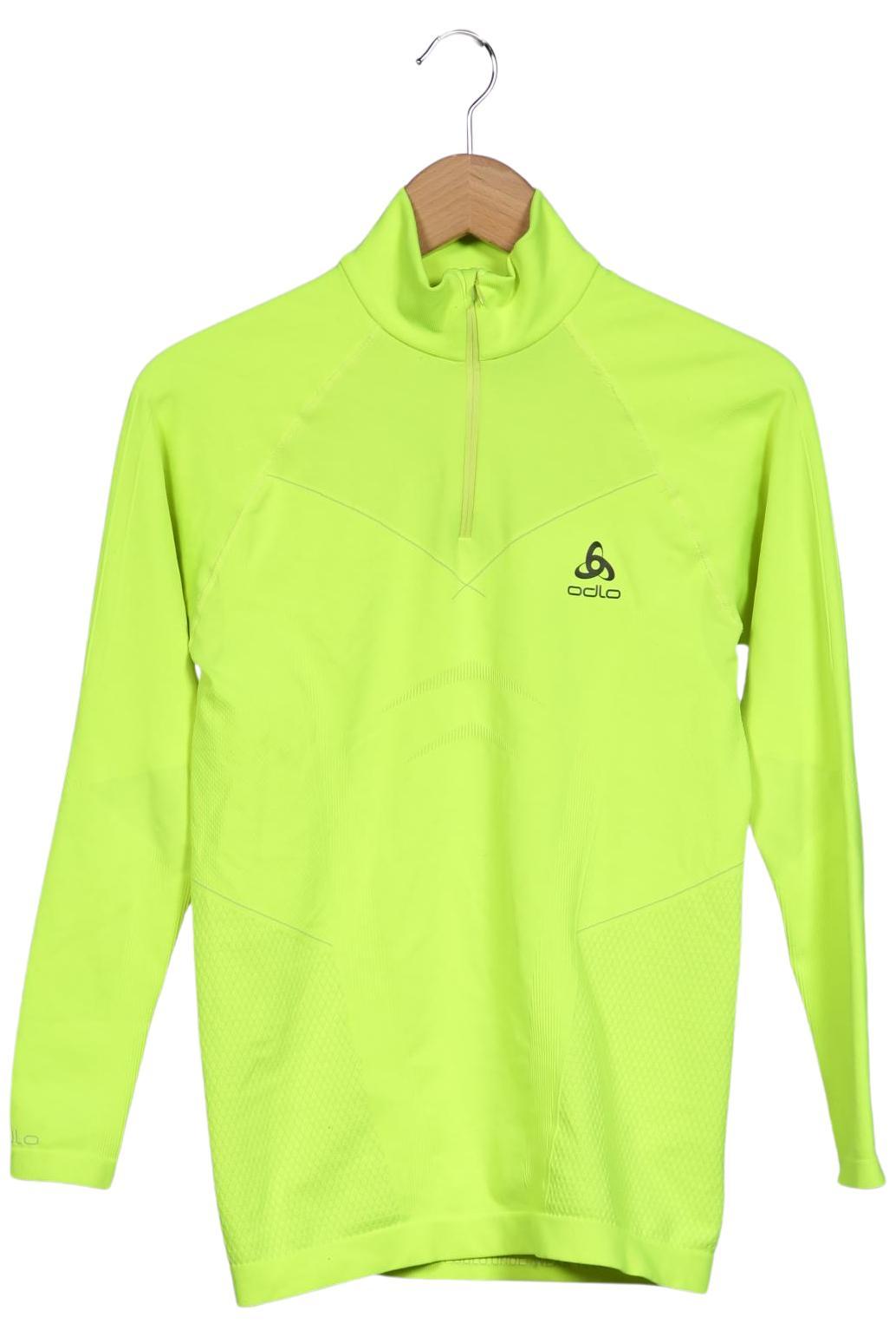Thumbnail - Odlo Herren Langarmshirt, neon, Gr. 52