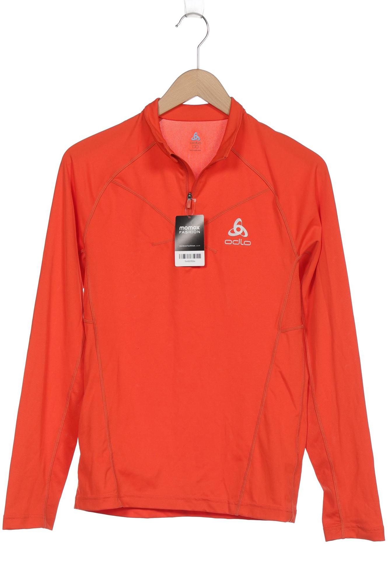 

Odlo Herren Langarmshirt, orange, Gr. 46