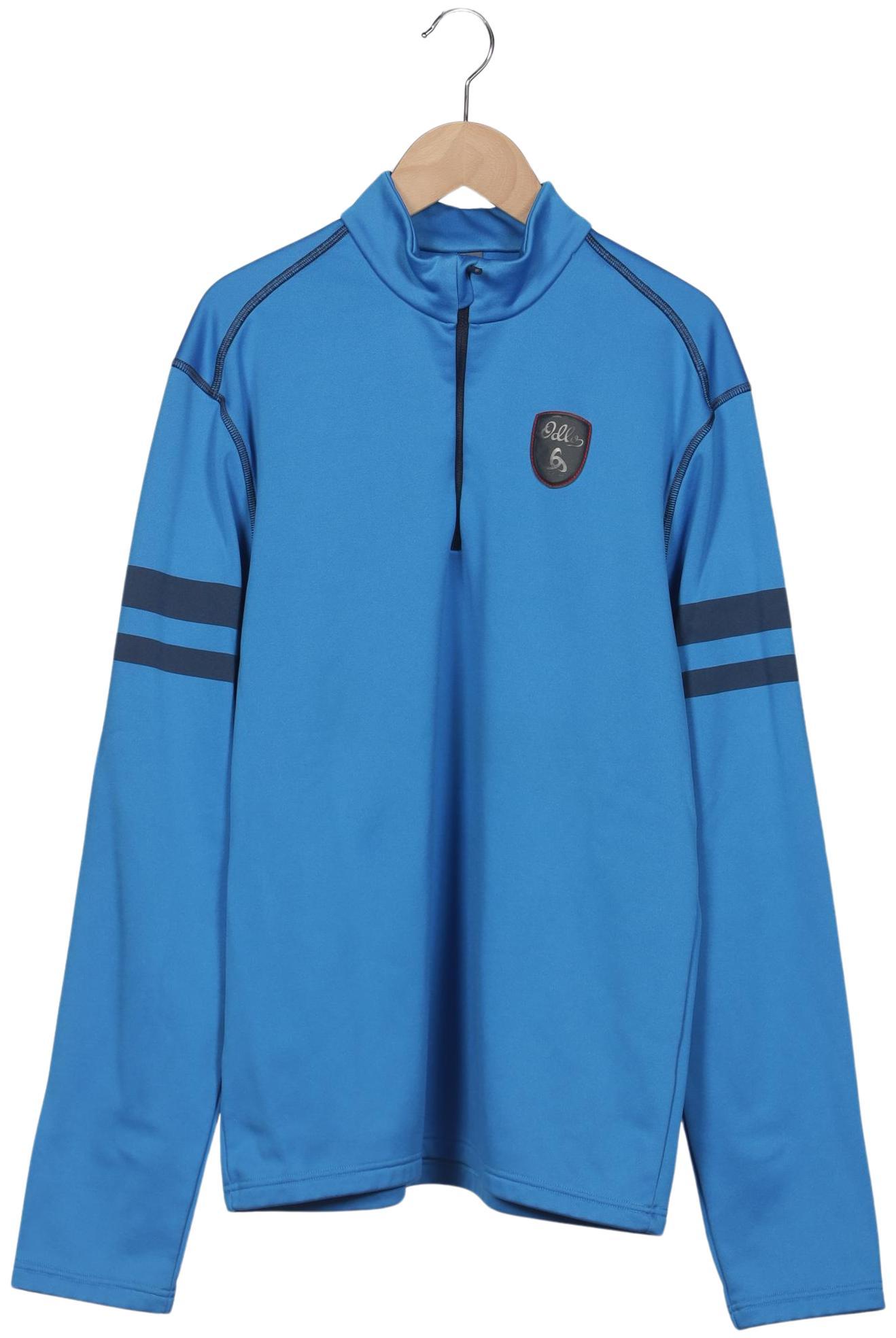 

Odlo Herren Langarmshirt, blau, Gr. 54