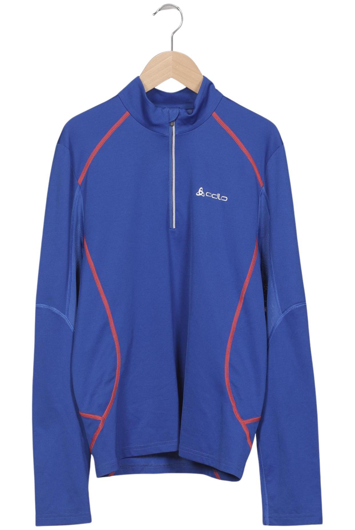 

Odlo Herren Langarmshirt, blau, Gr. 46