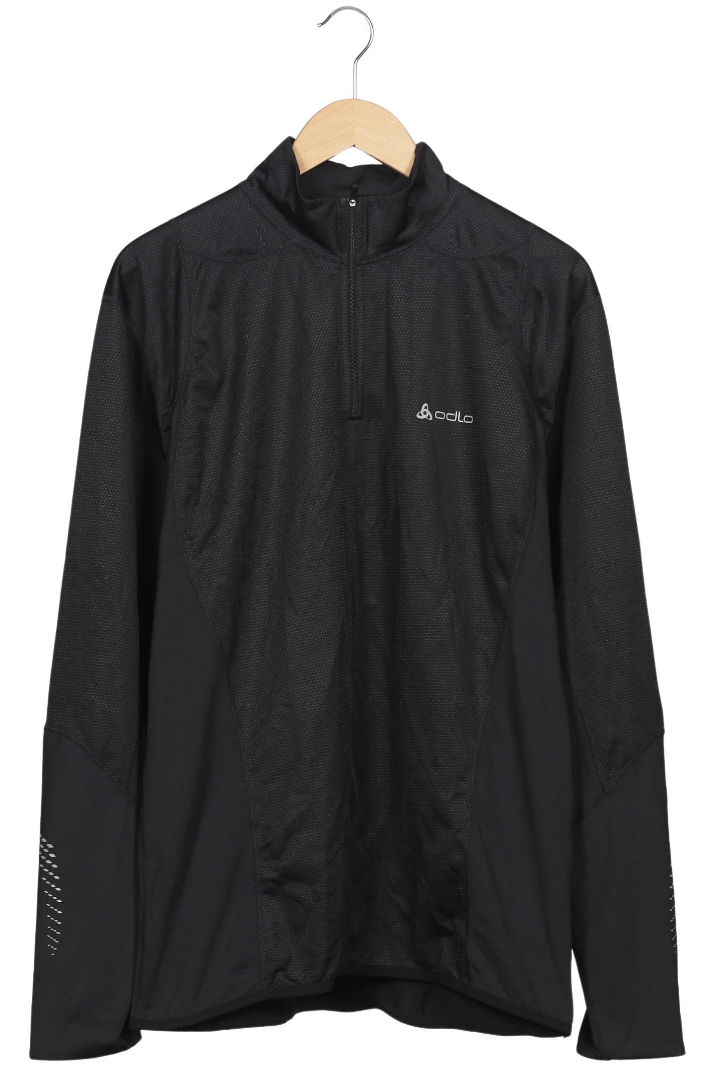 

Odlo Herren Langarmshirt, schwarz, Gr. 54