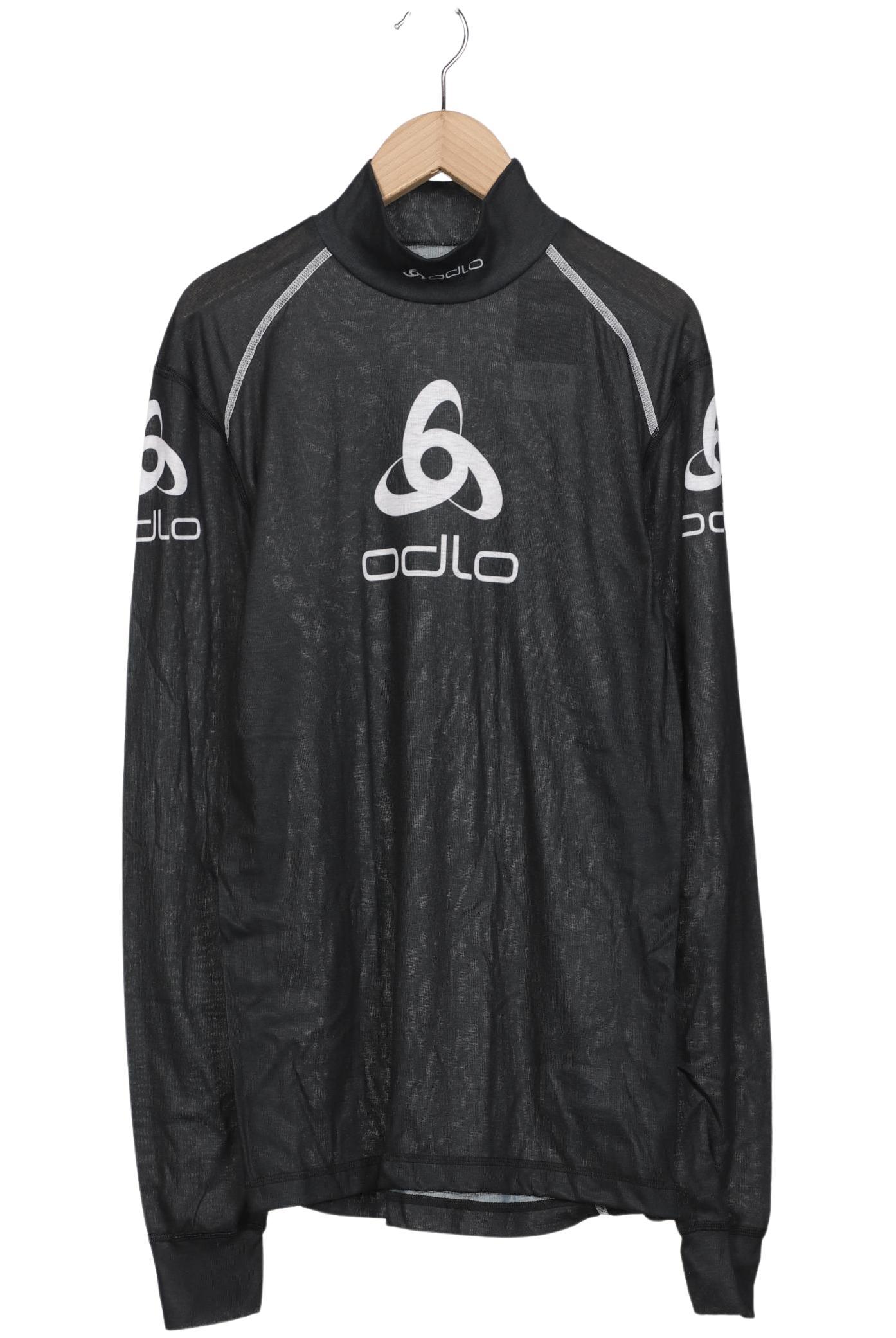 

Odlo Herren Langarmshirt, schwarz, Gr. 48