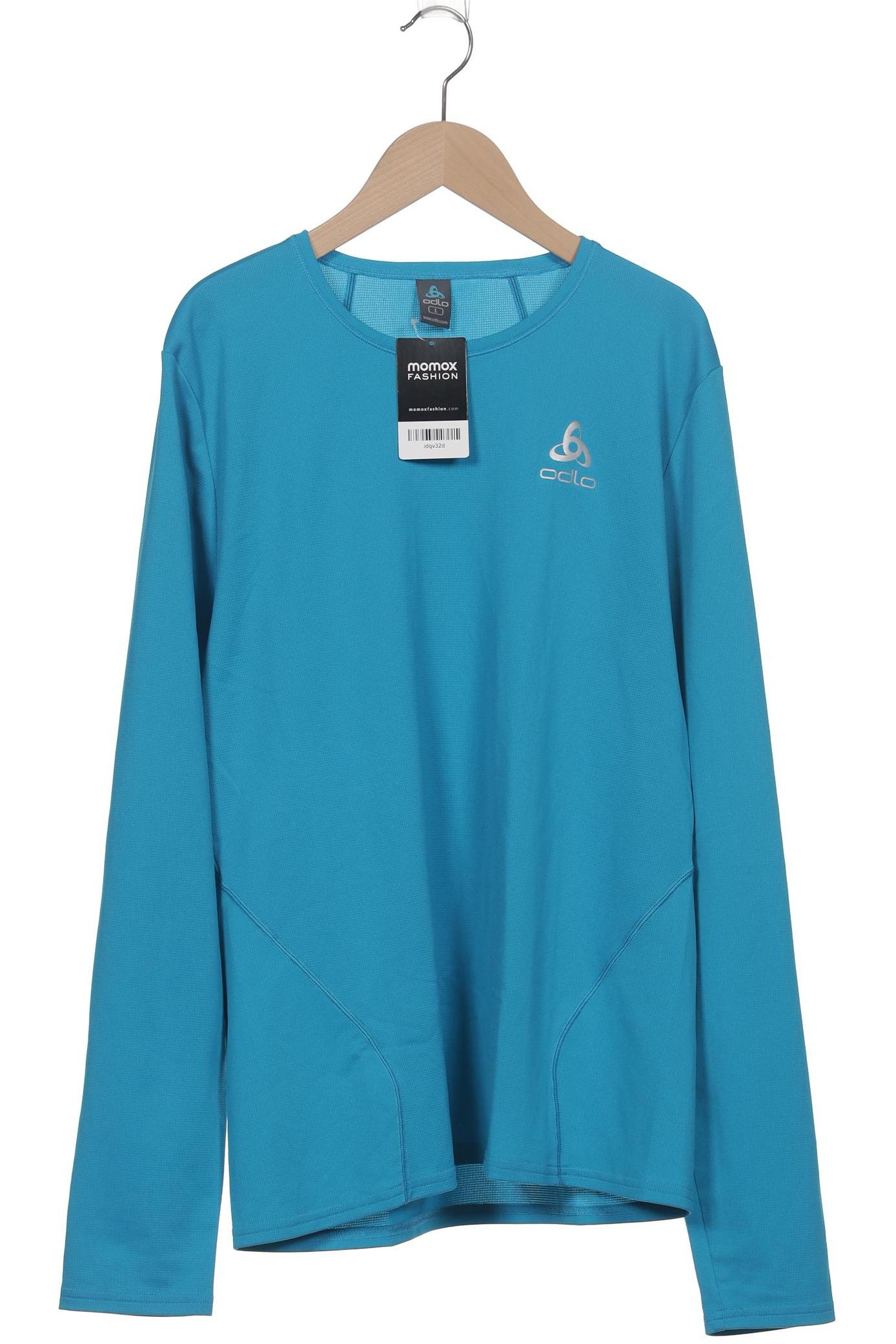 

Odlo Herren Langarmshirt, blau, Gr. 52