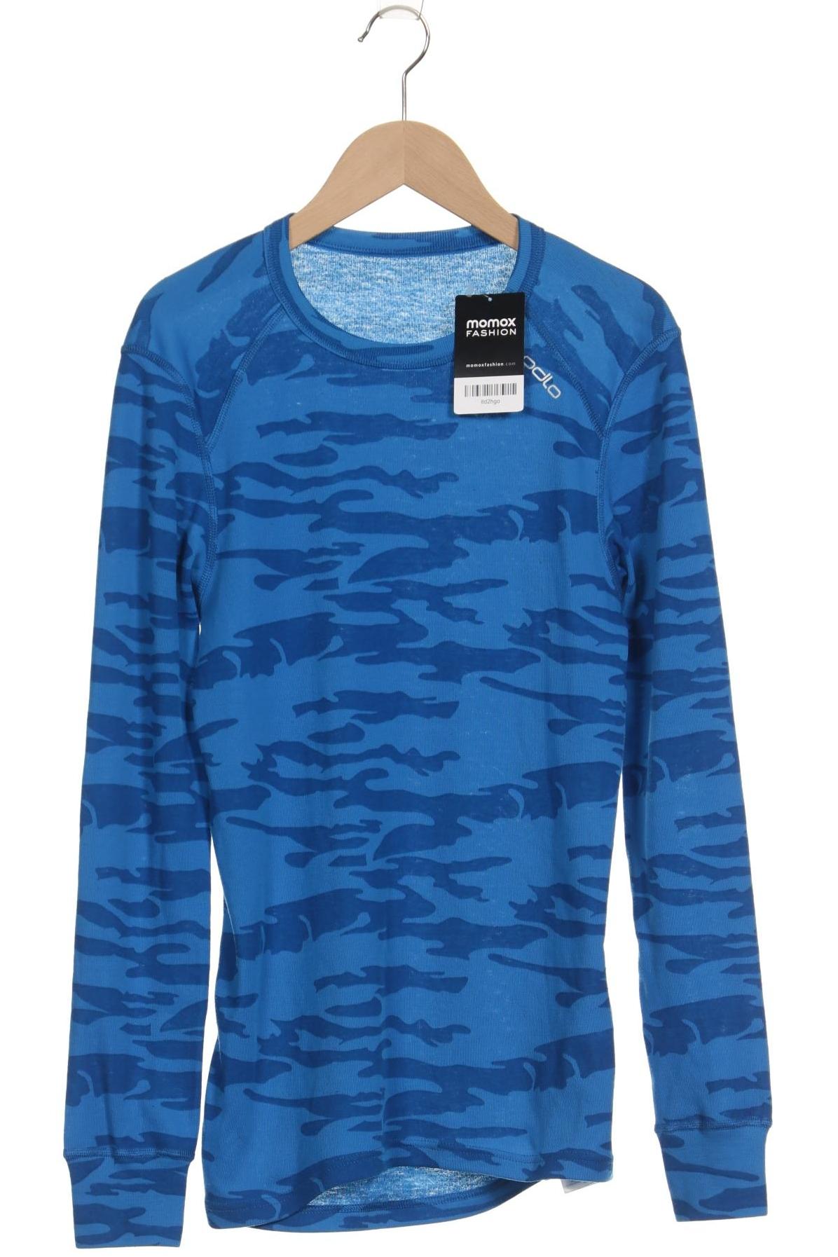 

Odlo Herren Langarmshirt, blau, Gr. 46