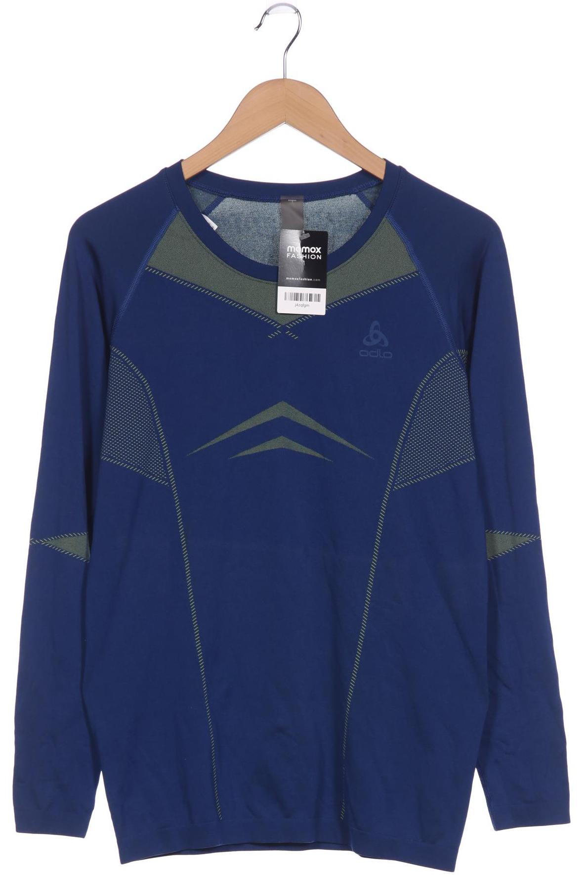 

Odlo Herren Langarmshirt, blau, Gr. 48