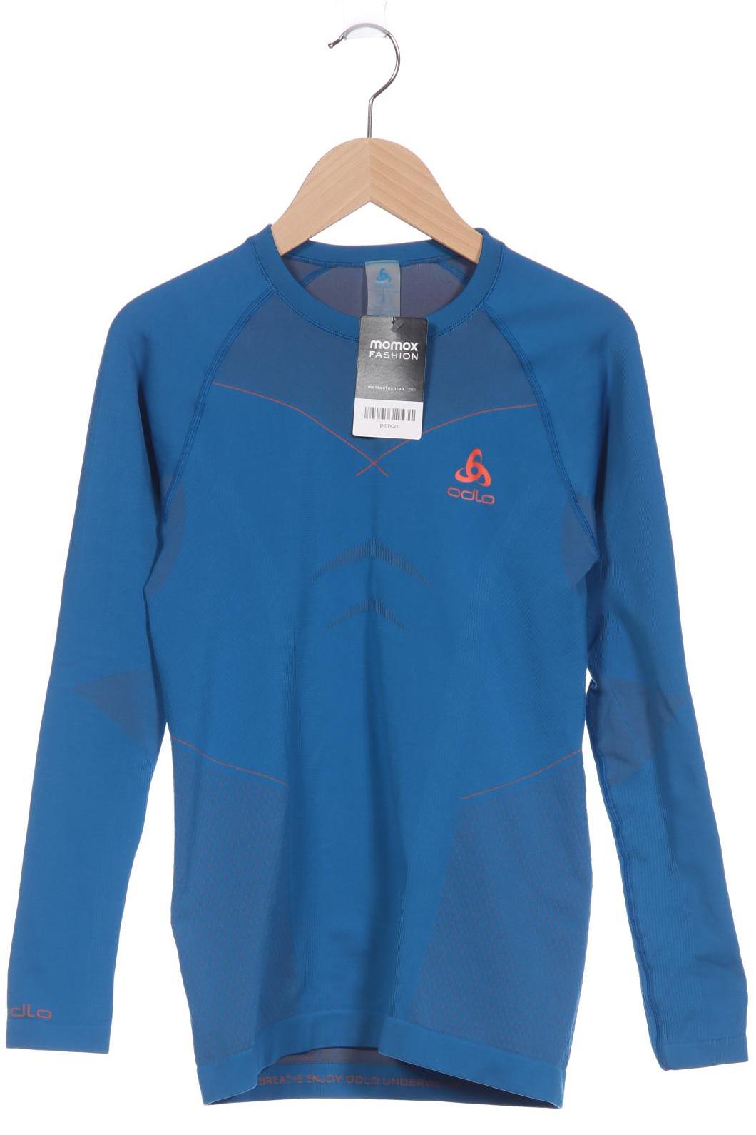 

Odlo Herren Langarmshirt, blau, Gr. 46