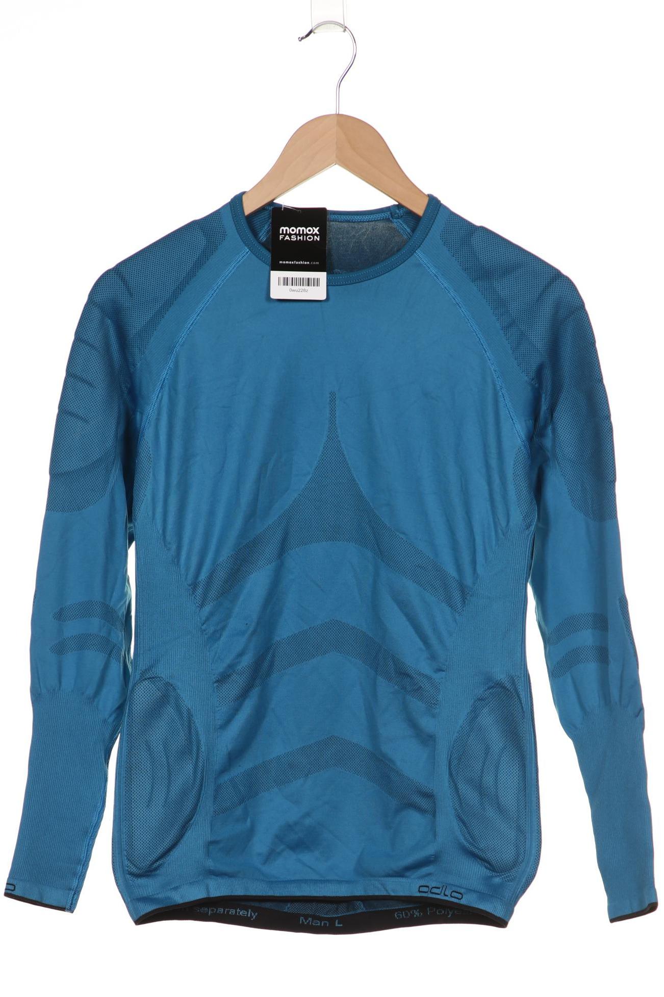 

Odlo Herren Langarmshirt, blau, Gr. 44