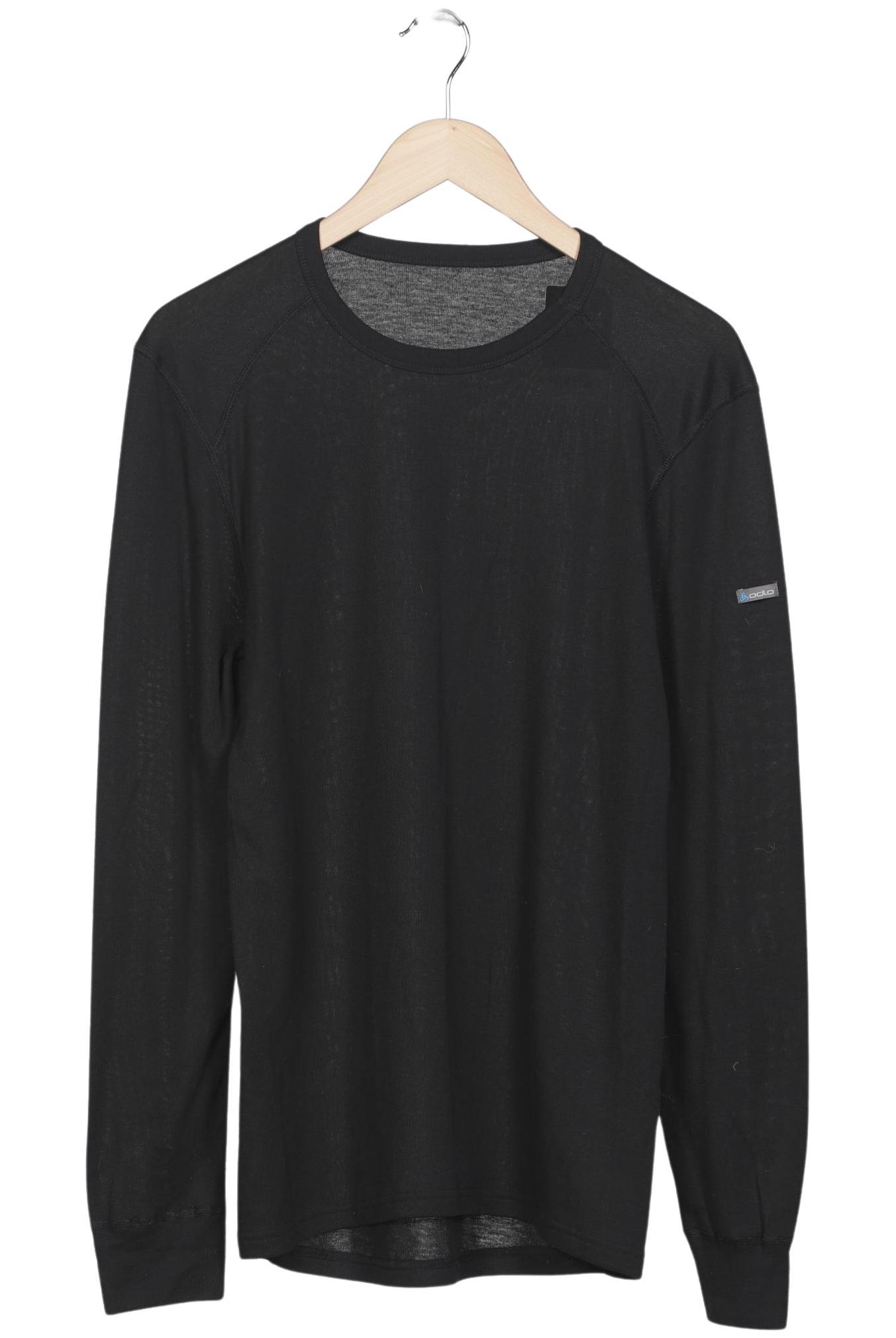 

Odlo Herren Langarmshirt, schwarz, Gr. 54