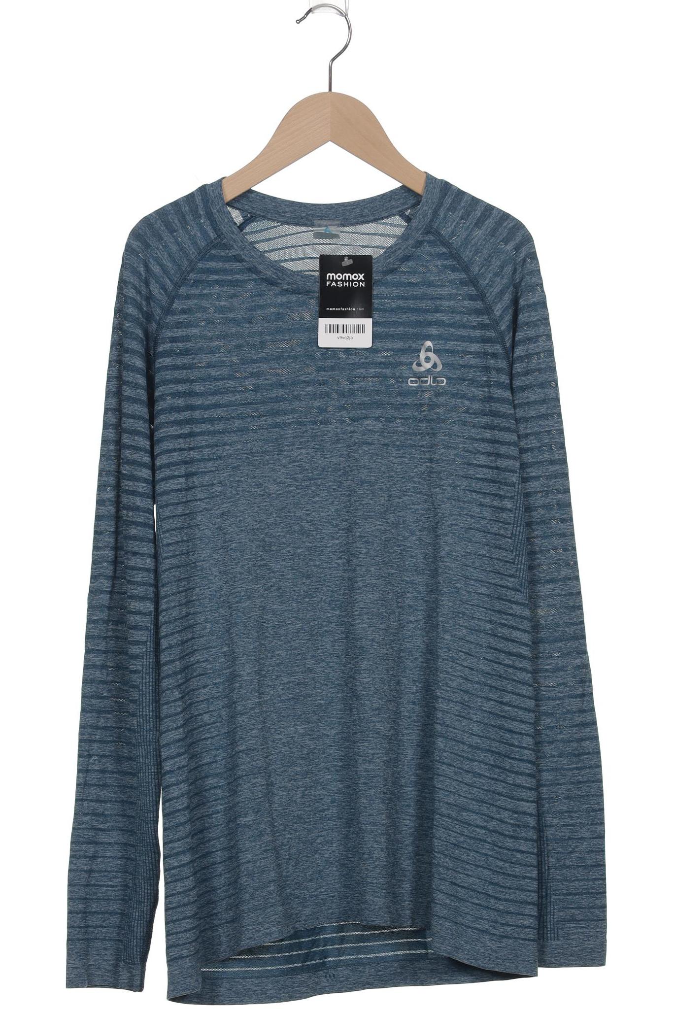 

Odlo Herren Langarmshirt, blau, Gr. 52
