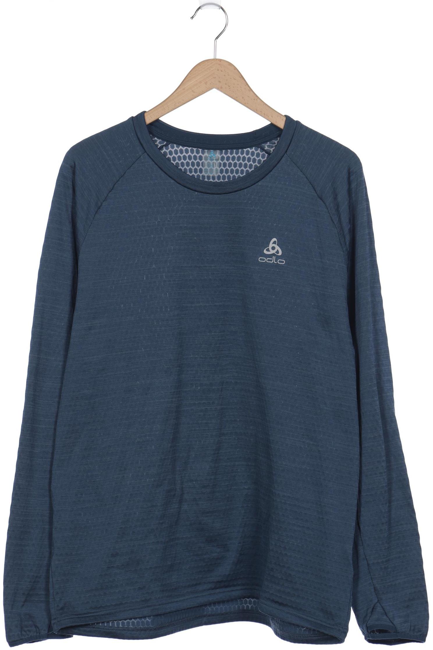 

Odlo Herren Langarmshirt, blau, Gr. 56