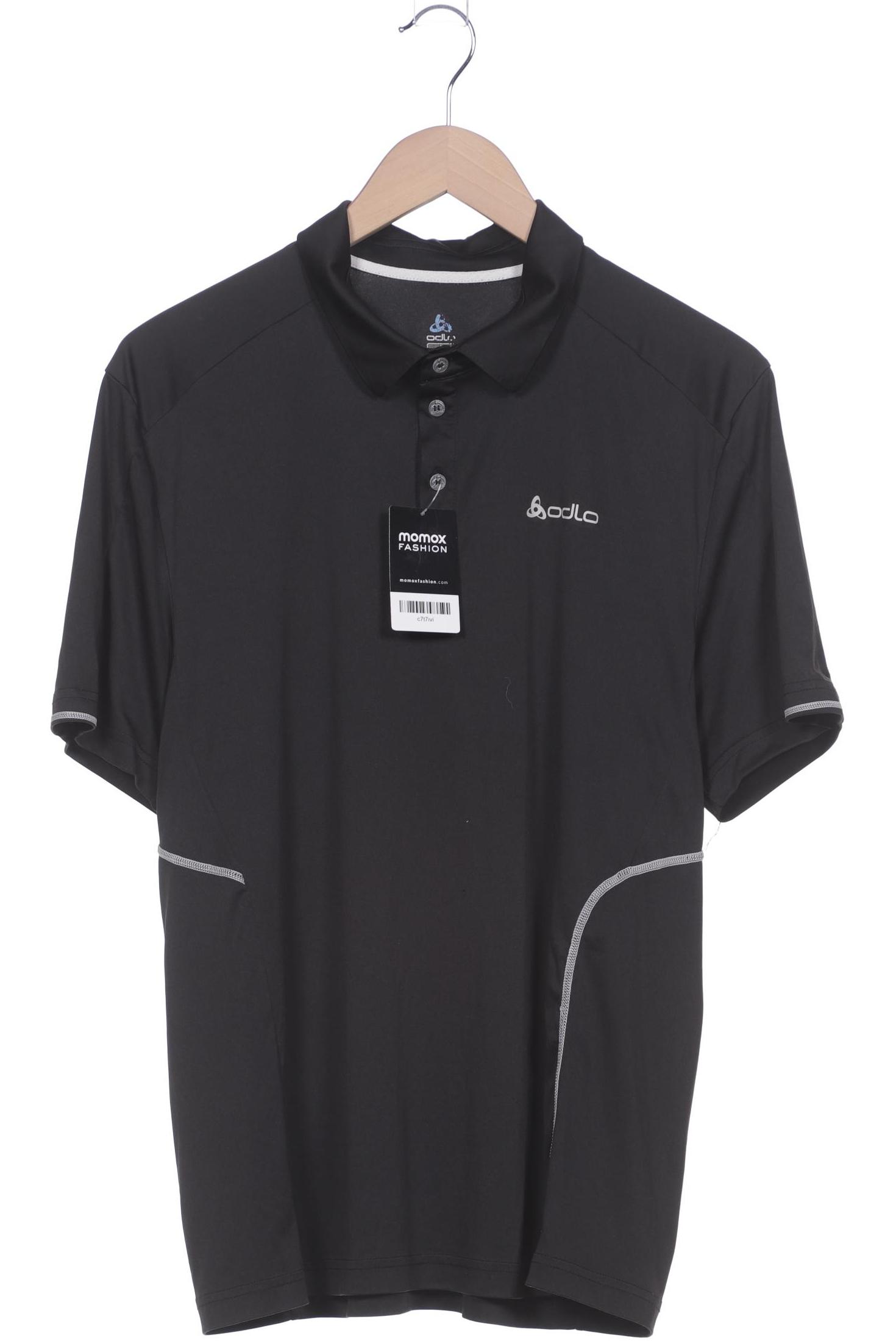 

Odlo Herren Poloshirt, schwarz, Gr. 52