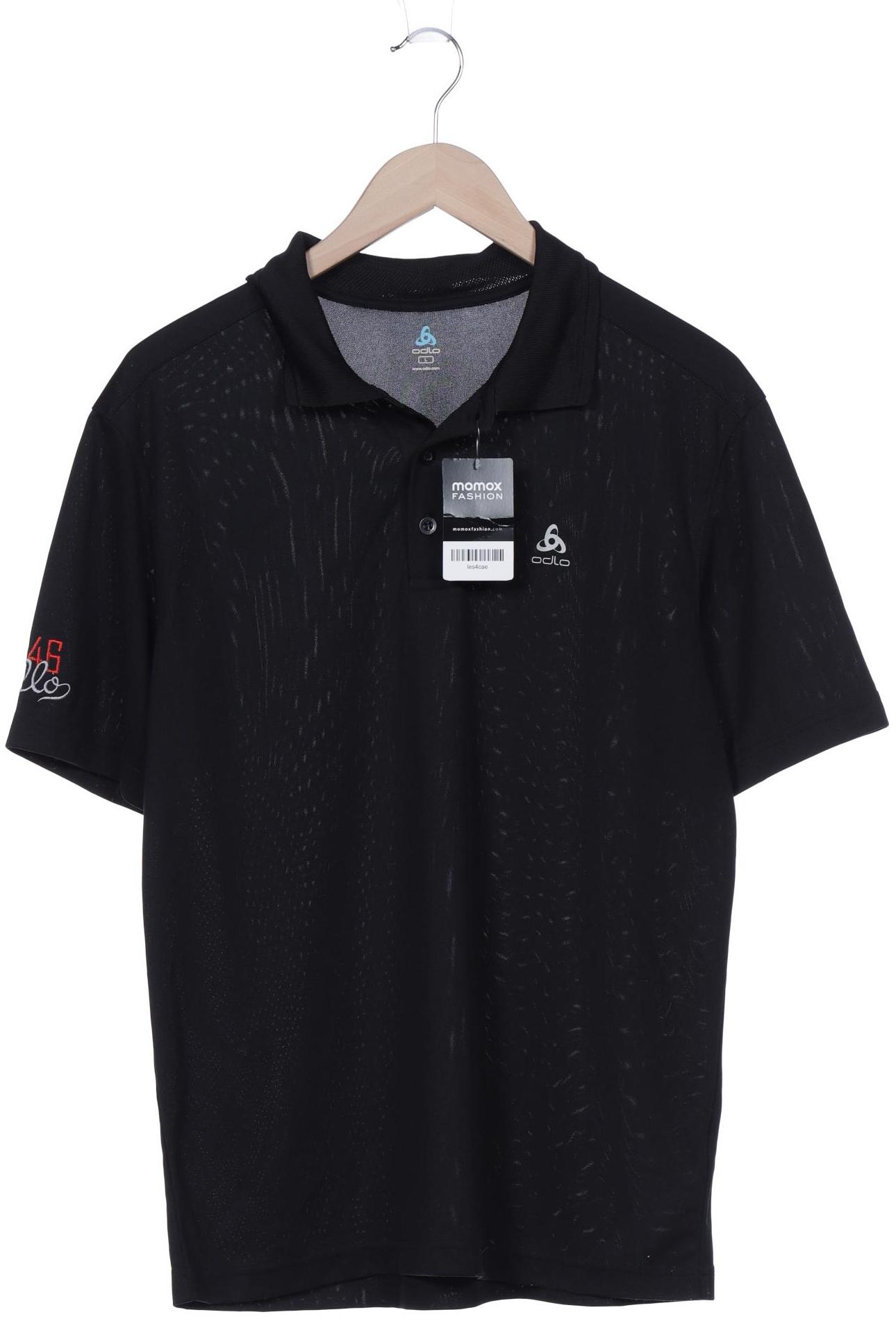 

Odlo Herren Poloshirt, schwarz, Gr. 52