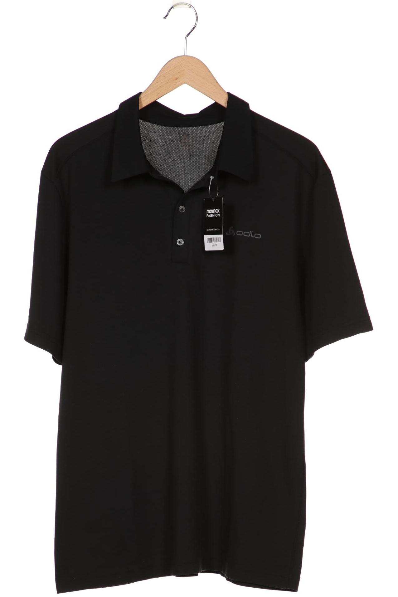 

Odlo Herren Poloshirt, schwarz, Gr. 56