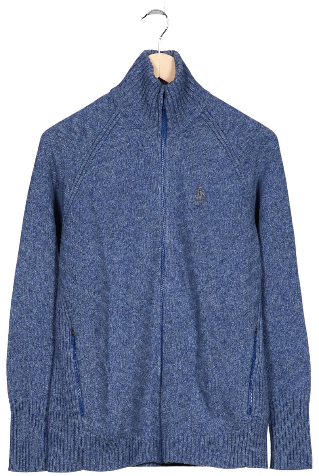 

Odlo Herren Strickjacke, blau, Gr. 48