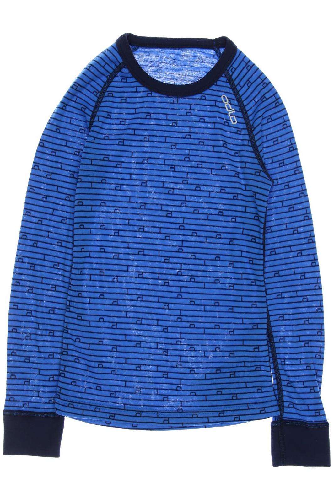 

Odlo Herren Langarmshirt, blau, Gr. 128